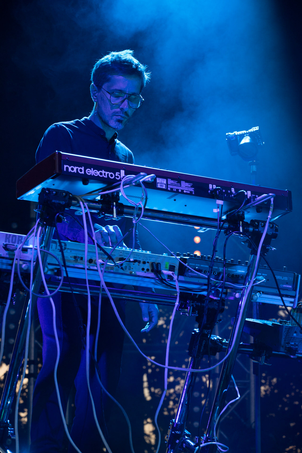 30.07.2021 Agnieszka Chylinska - koncert 25 lat na scenie! Warto bylo szalec. Warszawa Gramy do Woli Progresja.n/z Marek Piotrowski – instrumenty klawiszowe,Pop, pop-rock, hardrock, heavy metal,Fot. Andrzej Wasilkiewicz/Reporter