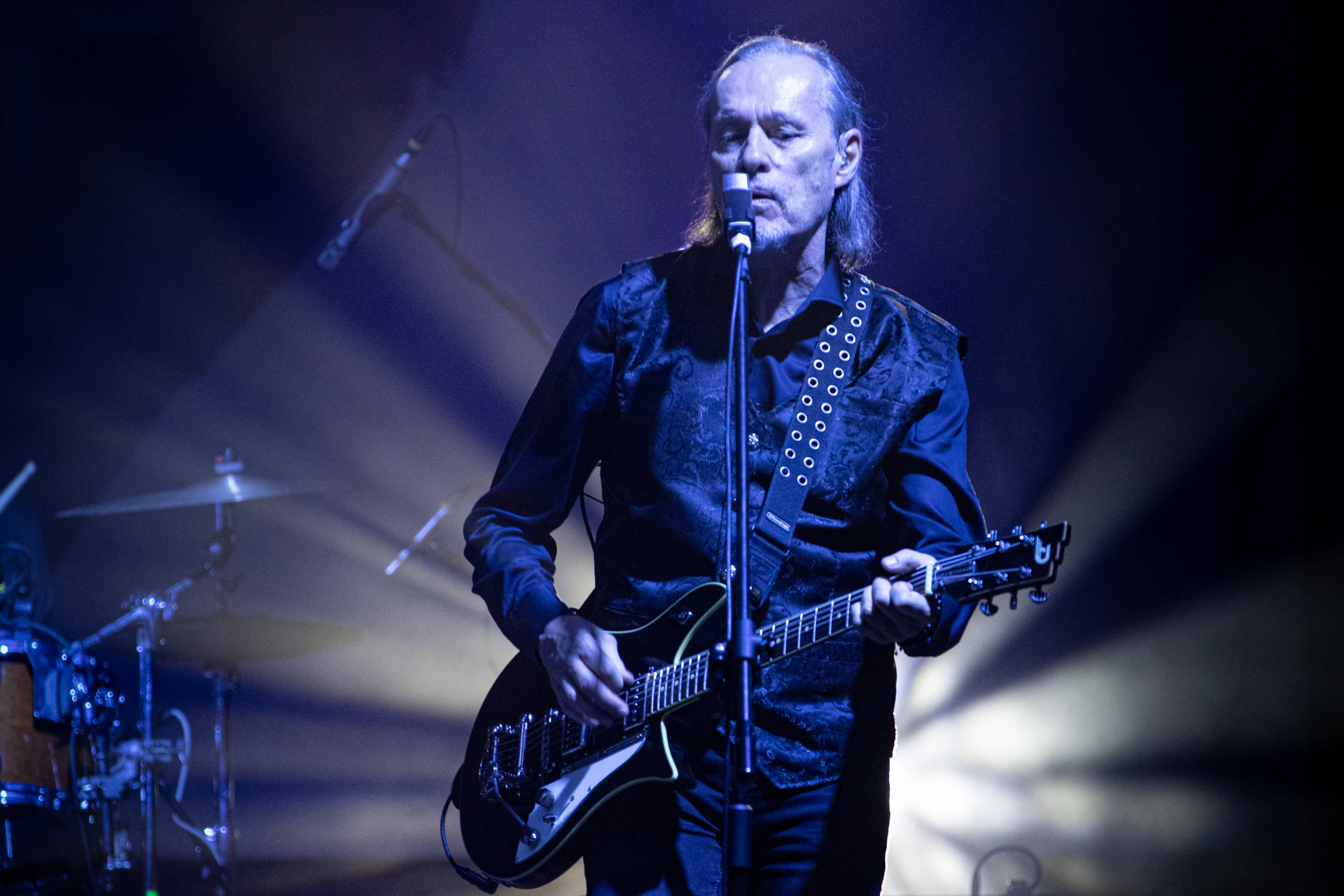 13.08.2021 koncert Me And That Man w Warszawie,Letnia scena Progresji, Gramy do Woli.n/z John Porter - gitara, wokal,Fot. Andrzej Wasilkiewicz/Reporter