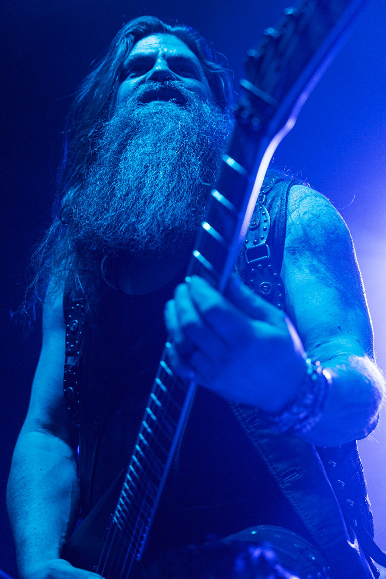 14.04.2023 Soilwork - szwedzki melodic death metal.Knock Out Productions, klub Progresja Warszawa. fot. Andrzej Wasilkiewicz/kaziq.com