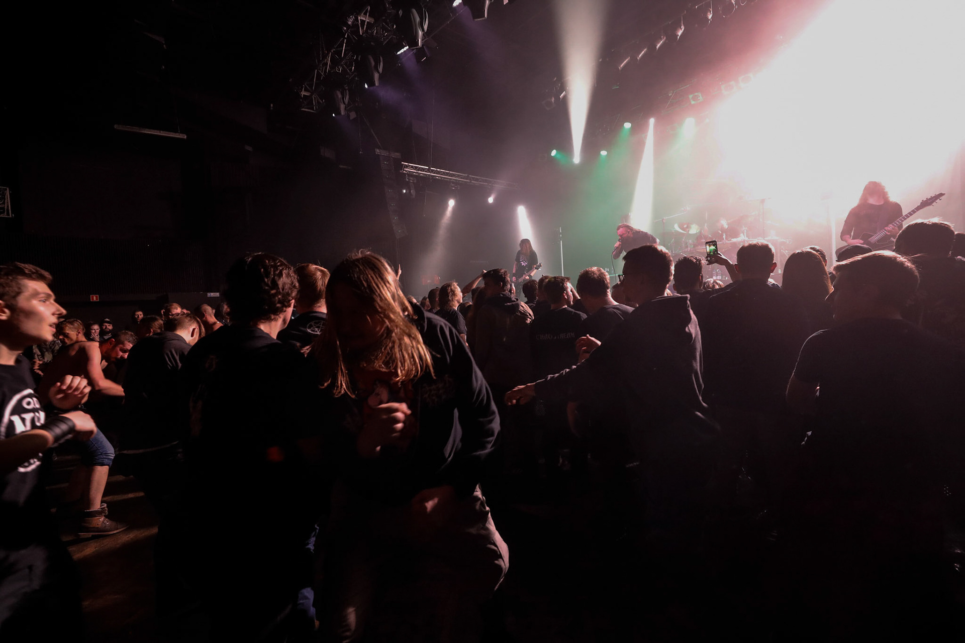 30.11.2018 Knock Out Tour 2018 - Warszawa Progresja - DECAPITATED - techniczny death metal, groove metal,

Wacław „Vogg” Kiełtyka gitara,
Rafał "Rasta" Piotrowski wokal, 
Michał "Młody" Łysejko perkusja,
Hubert Więcek gitara basowa, fot. Andrzej Wasilkiewicz/Reporter