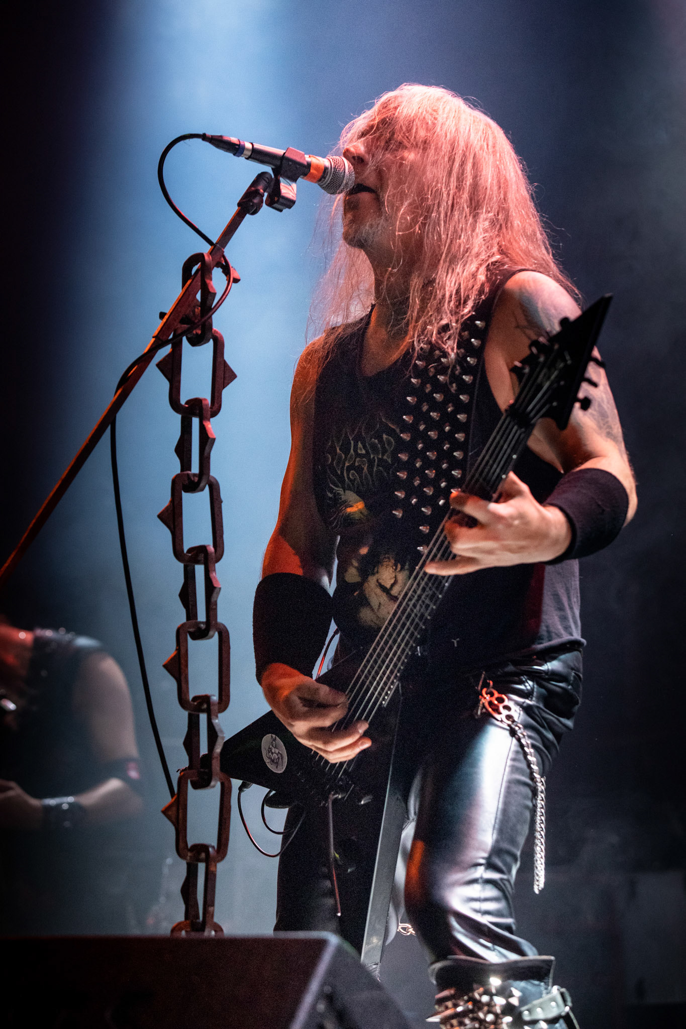 Legendy Metalu Vader - Death Metal - koncert Legendy Metalu w warszawskiej Progresji, 
Peter: Guitar + Vocals
Pajak: Guitar
Hal: Bass
James: Drums
fot. Andrzej kaziq Wasilkiewicz/Reporter