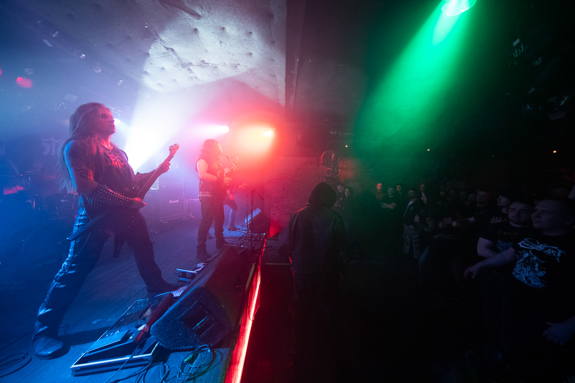 14.01.2019r. Embrional, trasa XX years of Violence & Blasphemy klub VooDoo  Warszawa.  fot. Andrzej Wasilkiewicz/Reporter