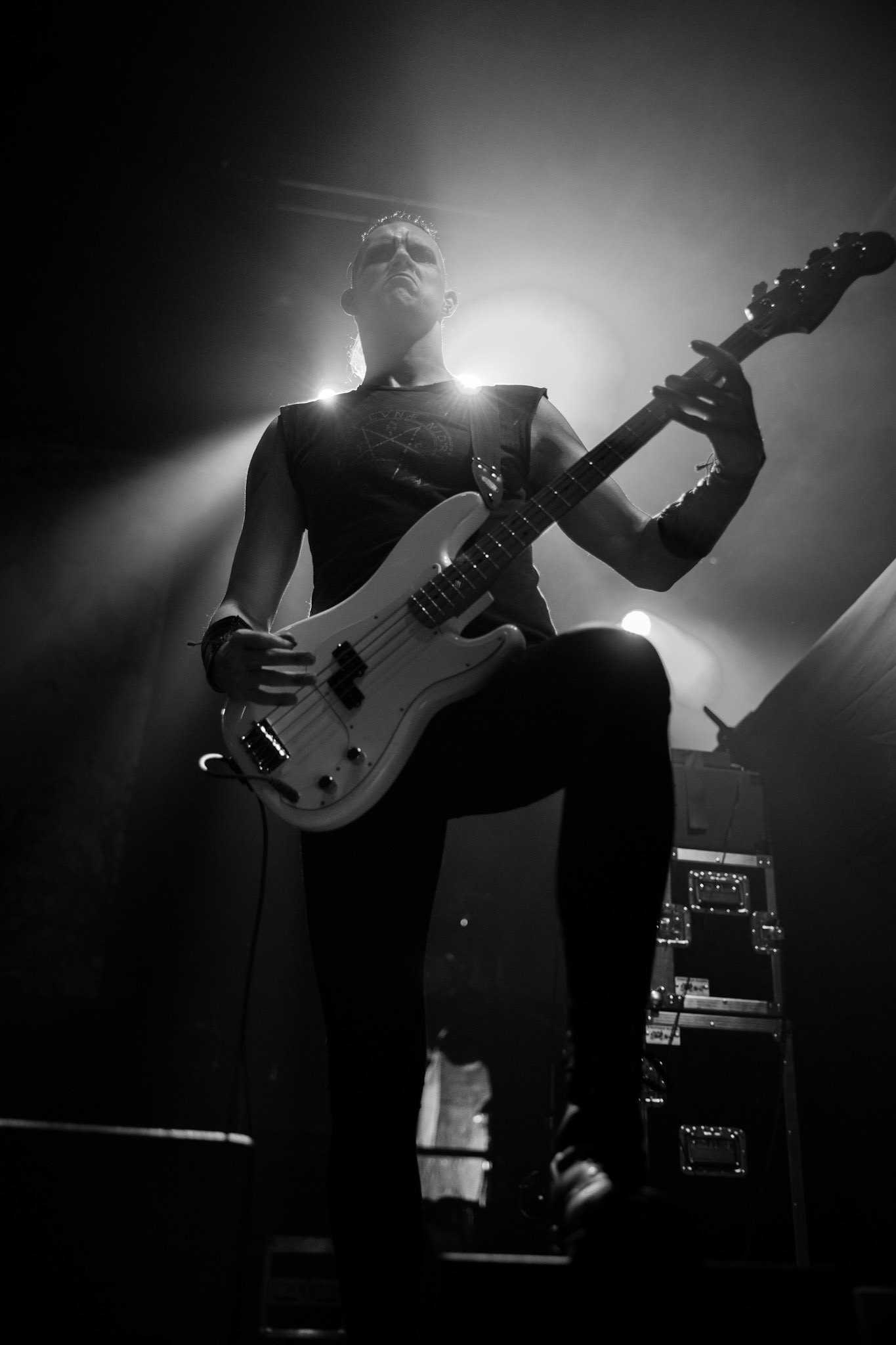 WHOREDOM RIFE - Norwegia - black metal,
koncert w Warszawskiej Progresji w ramach trasy Ecclesia Diabolica Baltica.
fot. Andrzej Wasilkiewicz/Reporter