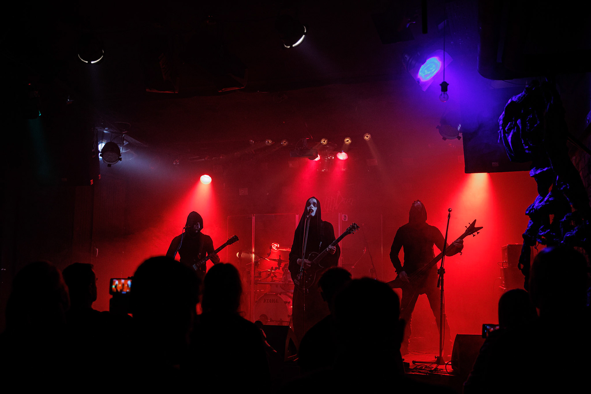 8.01.2022 Amalekim blackmetal, pure black metal.Koncert Czwarta Fala MMXXII klub VooDoo Warszawa.Fot. Andrzej Wasilkiewicz/Reporter