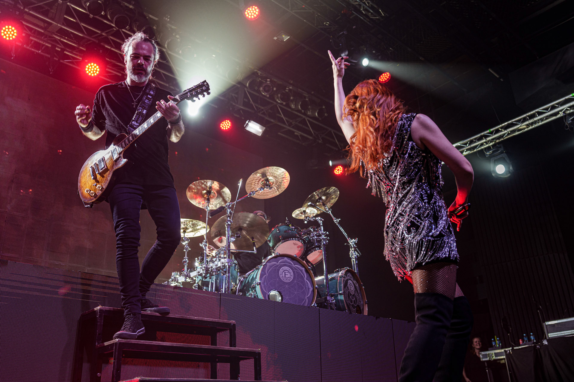 25.03.2023 EPICA - symfoniczny metal, metal progresywny. Klub Progresja, Warszawa, Knock Out Productions. fot. Andrzej Wasilkiewicz/Reporter