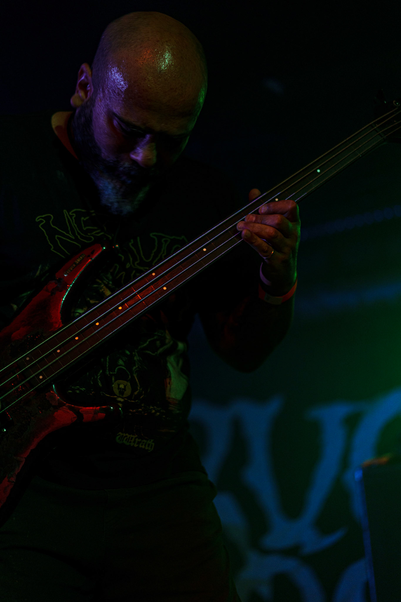 15.07.2023 - NERVOCHAOS - Brazil, Death metal, Warszawa, klub Potok. fot. Andrzej Wasilkiewicz/kaziq.com