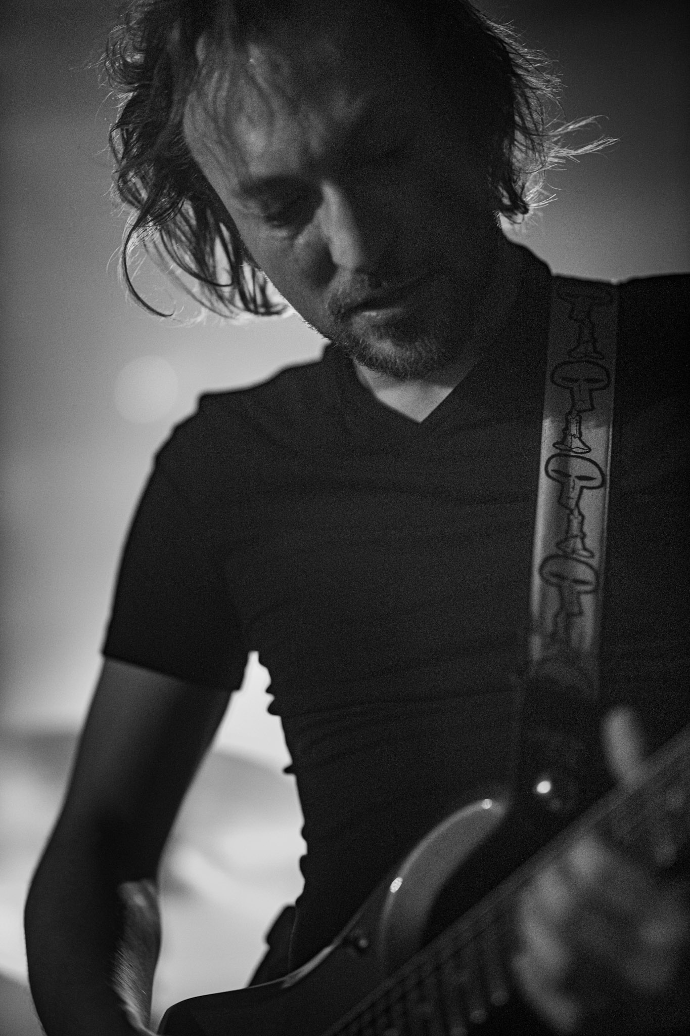 Koncert 4dots - 20.12.2019 Warszawa Klub Pogłos, n/z W. Jarawka guitar, Post something, Post something else, fot. Andrzej Wasilkiewicz/REPORTER