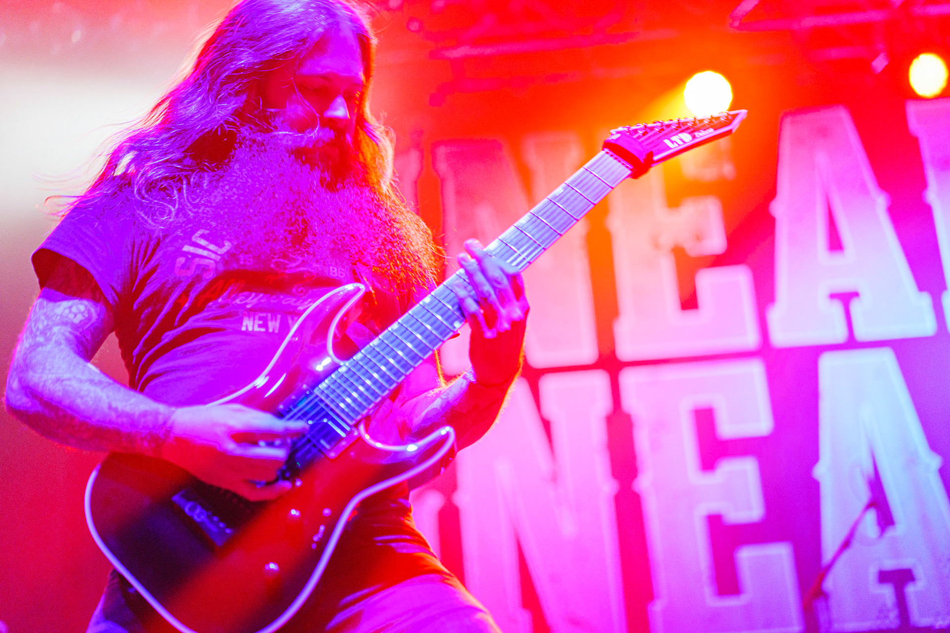 24.06.2023 Unearth - metalcore - Frozen Sun Fest 2023, Progresja Waszawa.fot. Andrzej Wasilkiewicz/Reporter.