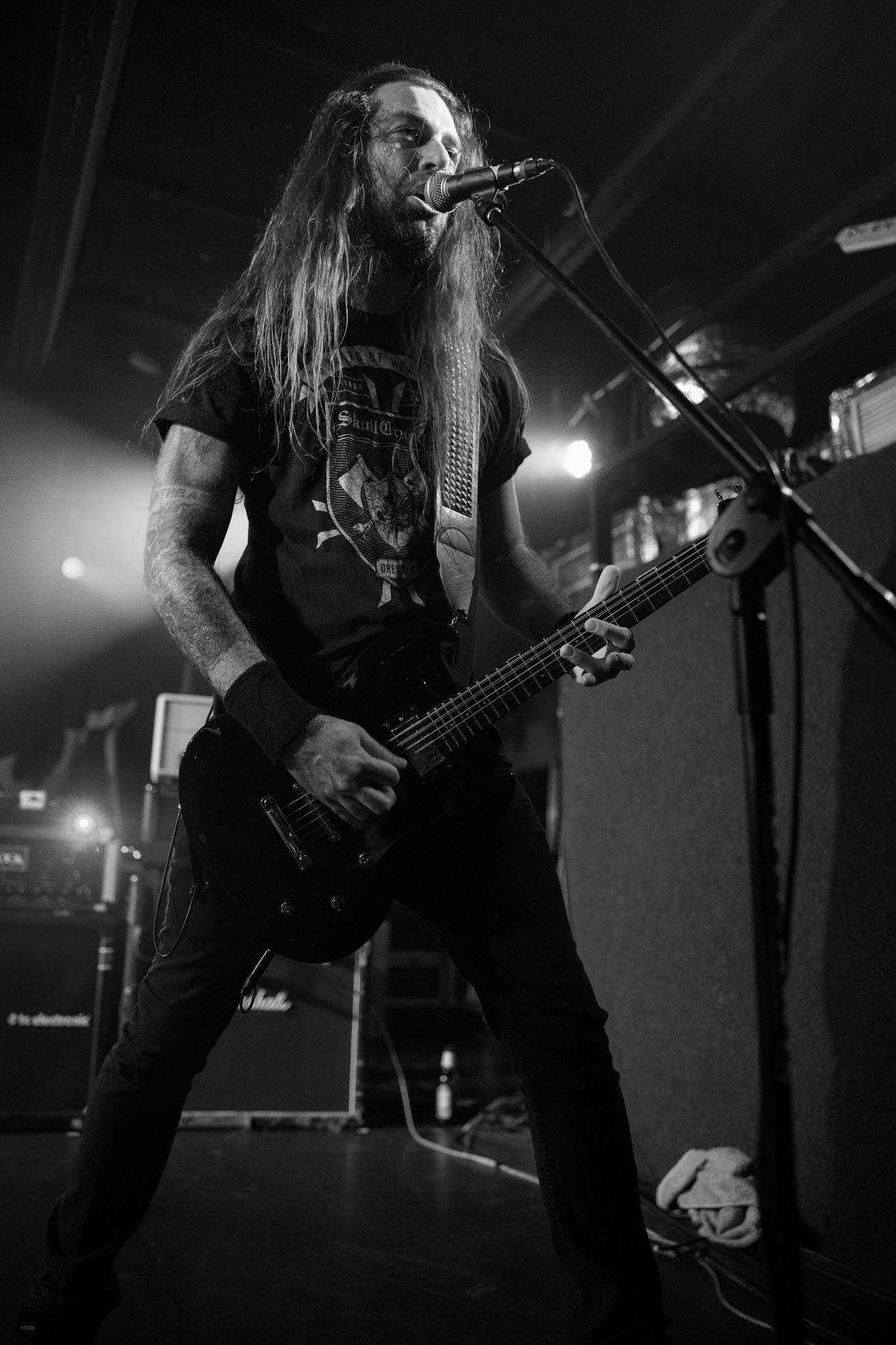 ENTOMBED A.D. - Death Metal, Sweden 
Lars Göran Petrov Vocals
Olle Dahlstedt Drums
Nico Elgstrand Guitars
Guilherme Miranda Guitars
Victor Brandt Bass
Century Media Records
WiniaryBookings
fot.Andrzej kaziq Wasilkiewicz/Reporter