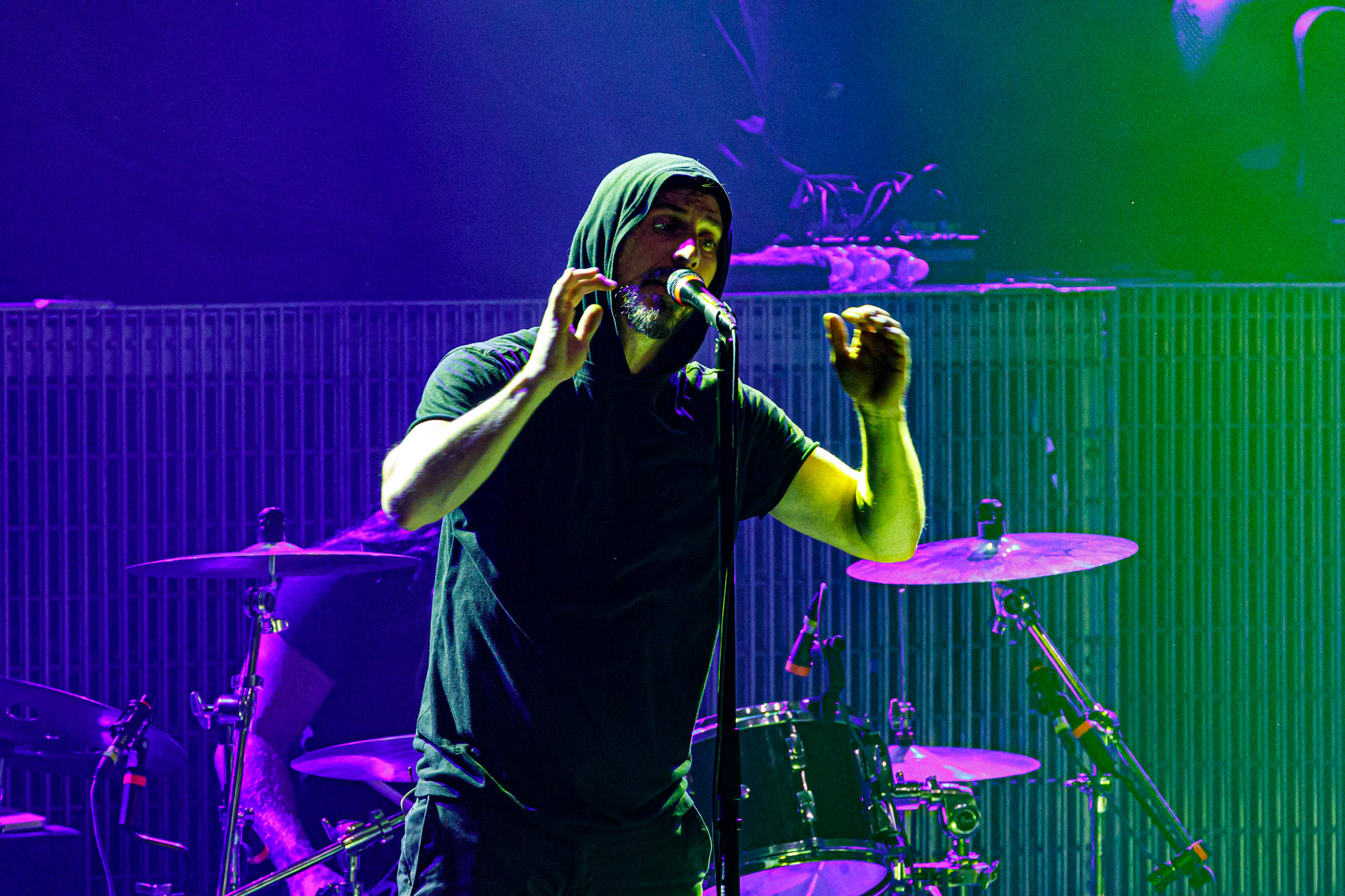 7.10.2022 - 10 Years – amerykanie z Knoxville w Tennessee, grajacy na  pogranicza metalu alternatywnego, hard rocka, post grunge. Jesse Hasek – wokal,Ryan „Tater” Johnson – gitara,Matt Wantland – gitara,Lewis Big Lew Cosby – basista,Brian Vodinh – perkusja,Produkcja Knock Out Productions, Fot. Andrzej Wasilkiewicz/Reporter