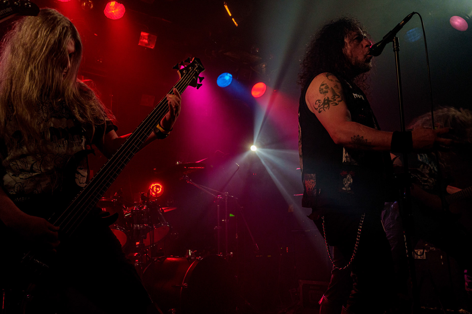 17.03.2023 - MASACRE (death metal, Kolumbia) - Warszawa - VooDoo klub.Left Hand Sounds. fot. Andrzej Wasilkiewicz/kaziq.com