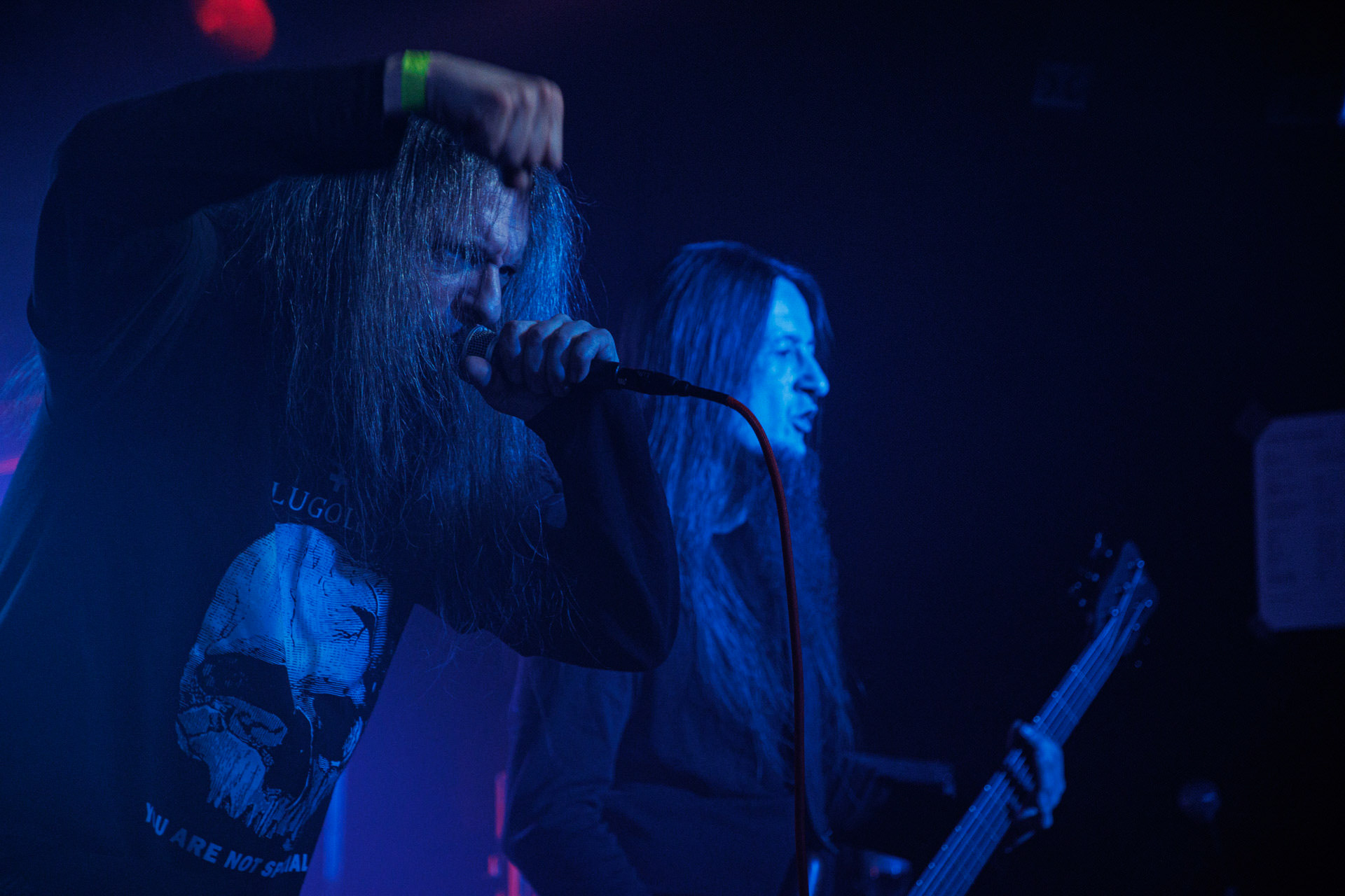 18.03.2022 Thy Disease - INFERNALIS RESURGENTIS - Warszawski koncert zespolu Thy Disease.Black metal, death metal, polski metal.n/z Martin – vocals,fot. Andrzej Wasilkiewicz/Reporter