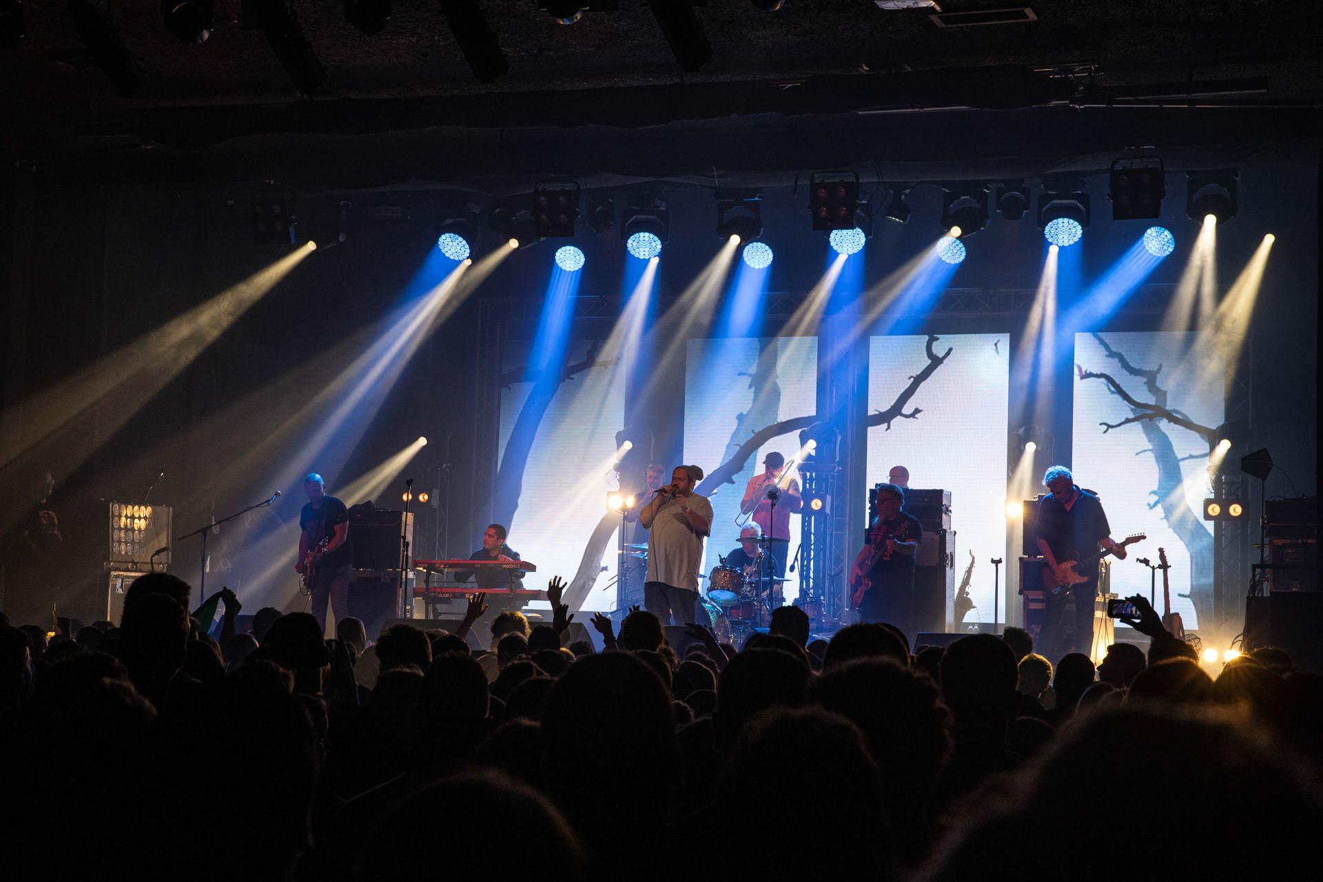 KULT - koncert Pomaranczowa Trasa 2021 - Warszawa Stodoła. 29 pazdziernika 2021. Jan ”Janusz” Staszewski wokal,Rock, rock progresywny, rock alternatywny, punk, nowa fala, polski rock.fot. Andrzej kaziq Wasilkiewicz/Reporter