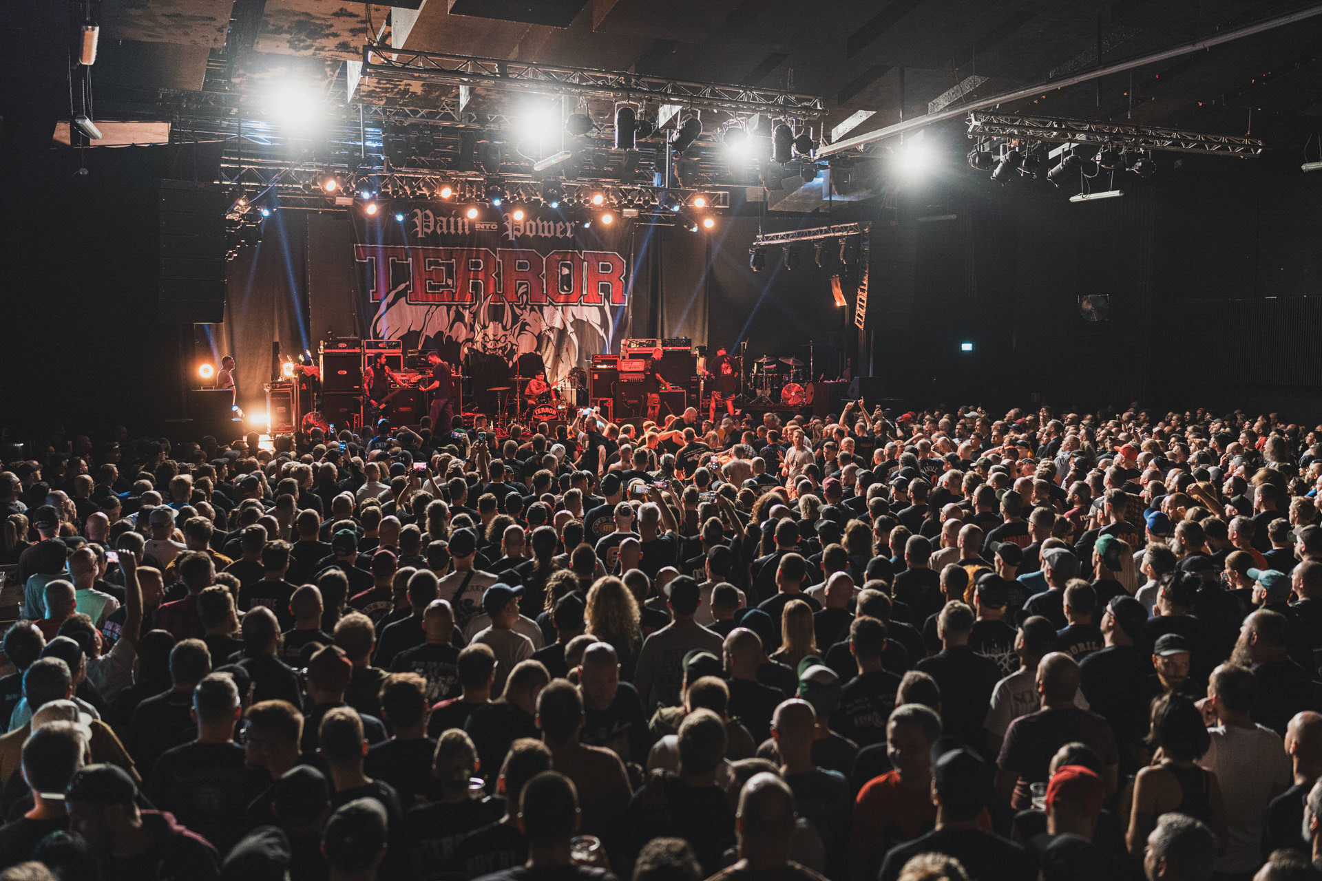 8.08.2023 TERROR - Warszawa klub Progresja,Produkcja Knock Out Productions. fot. Andrzej Wasilkiewicz/kaziq.com