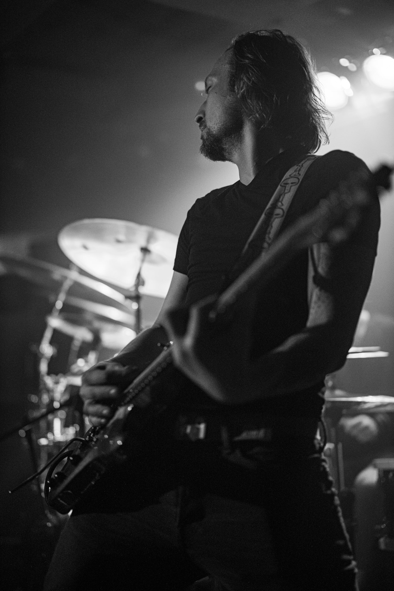 Koncert 4dots - 20.12.2019 Warszawa Klub Pogłos, n/z W. Jarawka guitar, Post something, Post something else, fot. Andrzej Wasilkiewicz/REPORTER