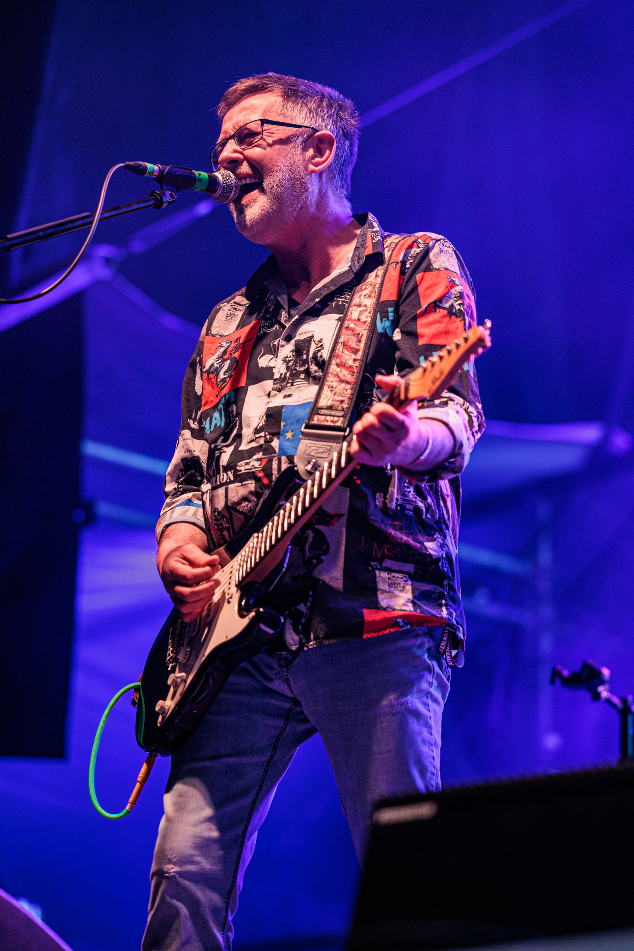 13.05.2022 Pidzama Porno Juwenalia Politechniki Warszawskiejn/z Andrzej Kozak Kozakiewicz – gitara,punk rock, rock, reggae, S.P. Records.fot. Andrzej Wasilkiewicz/Reporter