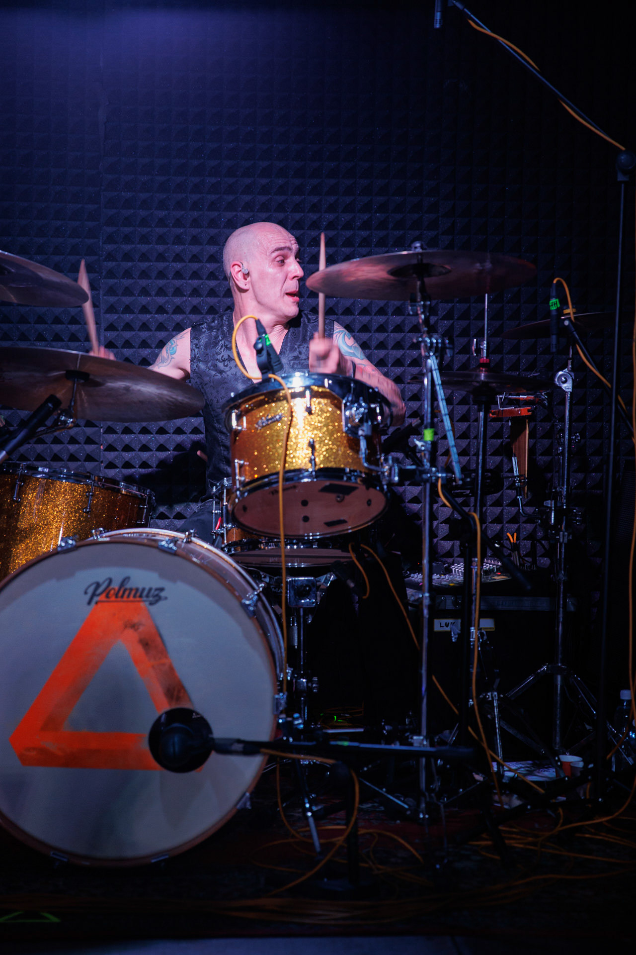 12.11.2021 Lipali - koncert Warszawa klub Remont.Najnowszy album „MOSTY, RZEKI, LUDZIE”.Lukasz Luk Jeleniewski - perkusja, Rock, rock progresywny, rock alternatywny, polski rock.fot. Andrzej kaziq Wasilkiewicz/Reporter