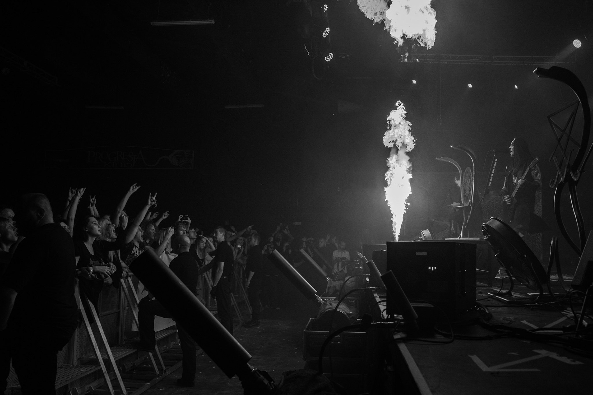 BEHEMOTH - Polska - death metal, black metal
Adam NERGAL Darski -  Guitars,
INFERNO - Drums ov Annihilation and Artillery,
ORION - Bass Guitars,
SETH -  Lead Guitars,
koncert w Warszawskiej Progresji w ramach trasy Ecclesia Diabolica Baltica.
fot. Andrzej Wasilkiewicz/Reporter