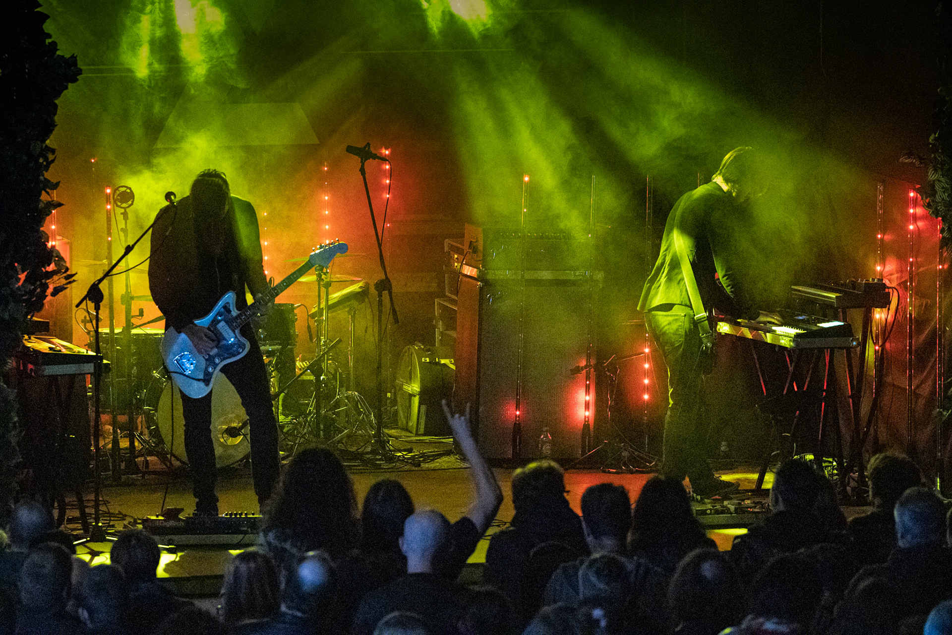 27.08.2021 TIDES FROM NEBULA koncert, Warszawa klub REJS,Lato w Plenerze, Winiary Bookings, Mystic Production,Post-rock, muzyka alternatywna, progresywny rock.n/z Maciej Karbowski – gitara, instrumenty klawiszowen/z Przemek Weglowski – gitara basowan/z Tomasz Stolowski – perkusjaFot. Andrzej Wasilkiewicz/Reporter