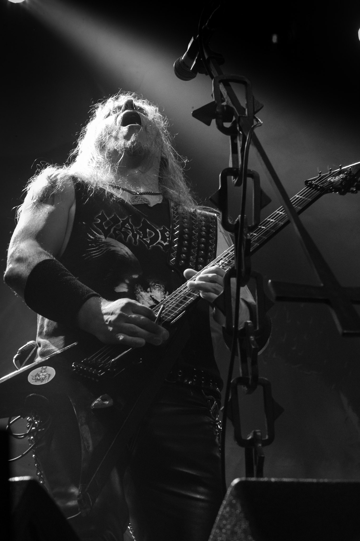 Legendy Metalu Vader - Death Metal - koncert Legendy Metalu w warszawskiej Progresji, 
Peter: Guitar + Vocals
Pajak: Guitar
Hal: Bass
James: Drums
fot. Andrzej kaziq Wasilkiewicz/Reporter