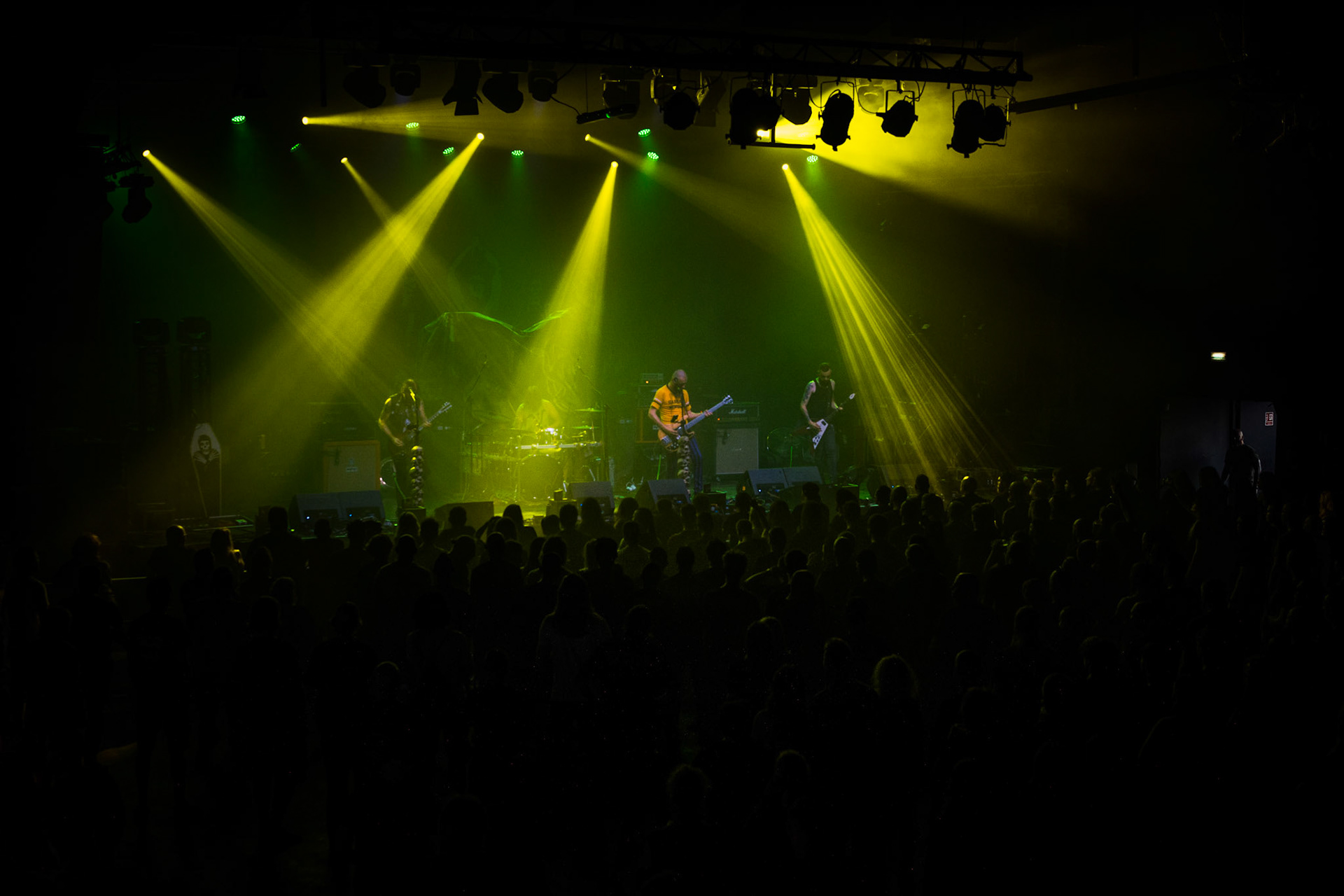 Dopelord - 27.08.2023 - Jubileuszowa trasa 40 LAT APOKALIPSY VADER + 30 lat Frontside koncert w warszawskiej Progresji. Dopelord to kombinacja ciezkich riffow, miazdzacego brzmienia i chwytliwych refrenow. Fuzz rozkrecony na 11, zbior jencow jest pusty. W 2021 miala premiere, doskonale przyjeta, EPka "Reality Dagger".