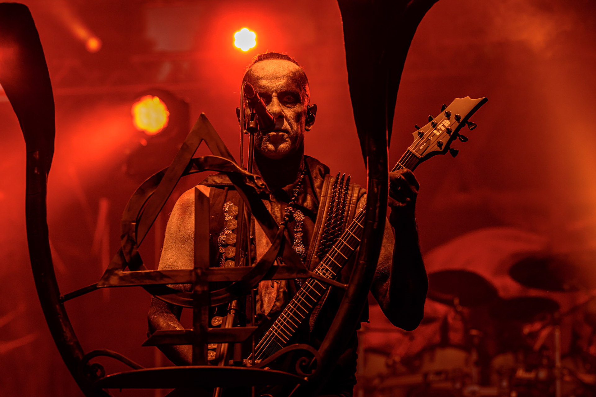 2024.07.21 BEHEMOTH, black metal - Warszawa Letnia Scena Progresji, Knock Out Productions, fot. Andrzej Wasilkiewicz/kaziq.com