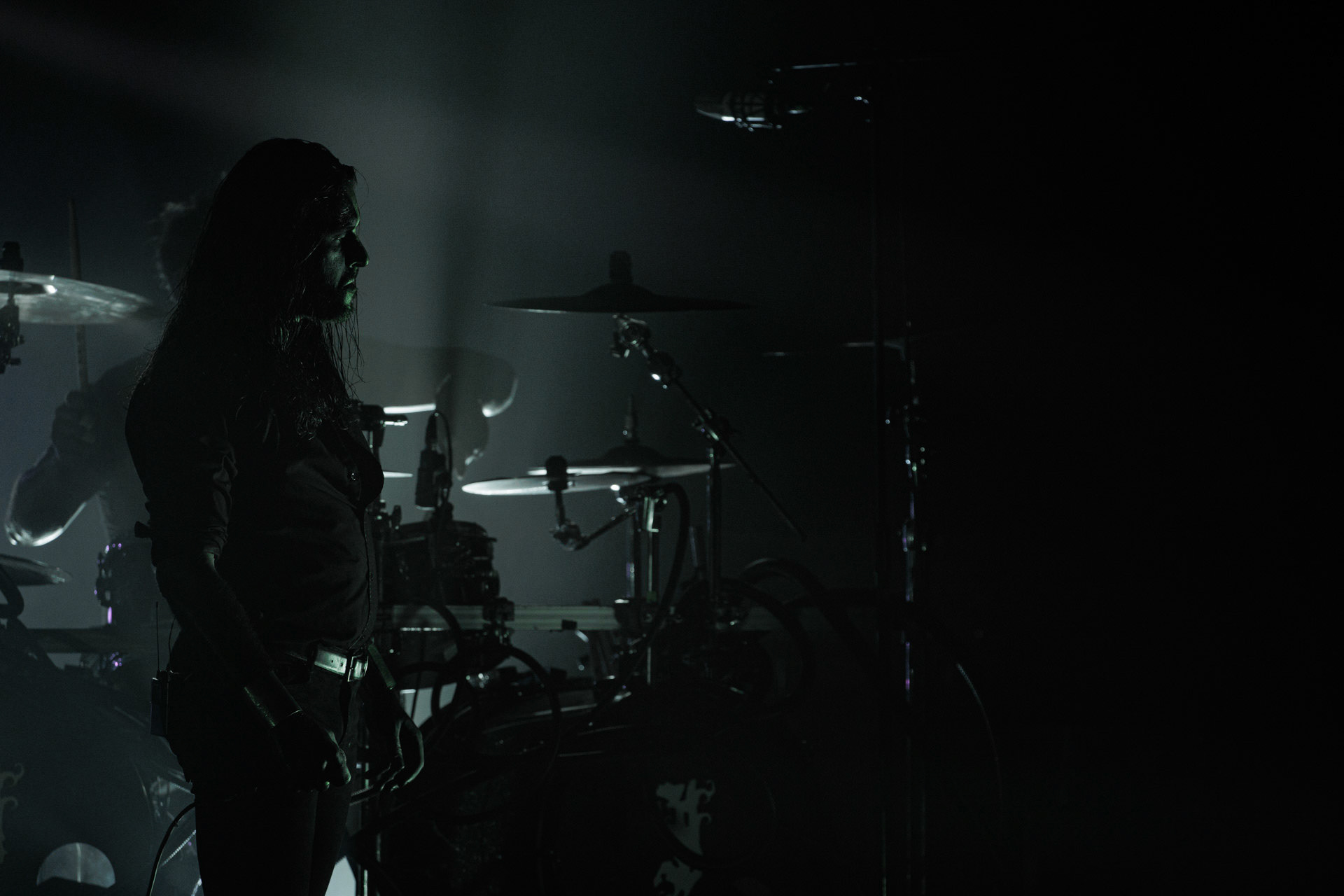 29.04.2022 Igorrr - Warszawski koncert francuskiego zespołu Gautier Serre inspirowany muzyka klasyczna, trip hopem, hip-hopem, death i black metalem, djentem, industrialem, czy tradycyjna muzyka.n/z JB Le Bail – vocals,Produkcja Knock Out Productions, klub Progresja.Wytwornia Metal Blade,fot. Andrzej Wasilkiewicz/Reporter