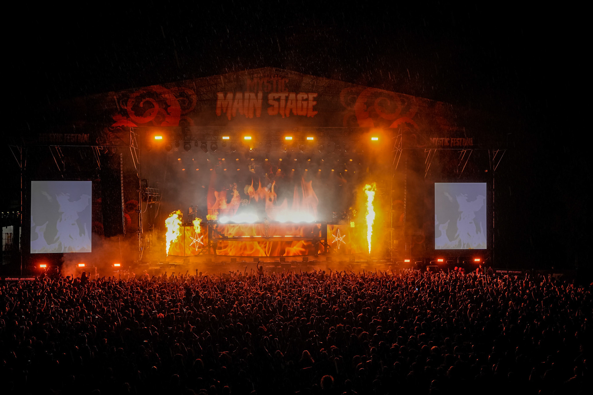 8.06.2024 BRING ME THE HORIZON - Mystic Festival 2024 Gdansk. Dzień trzeci. fot. Andrzej Wasilkiewicz/Reporter