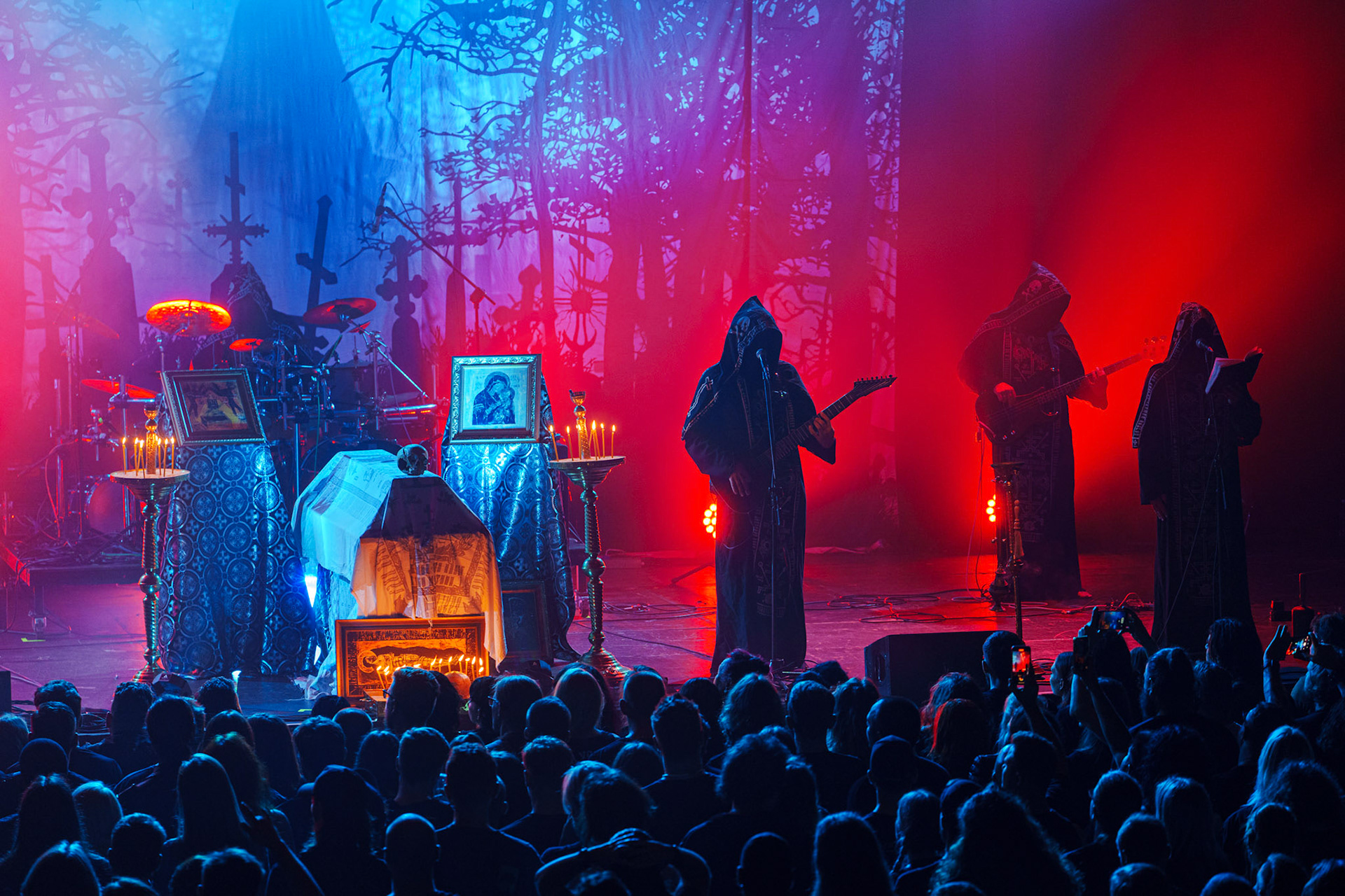 24.06.2023 Batushka black/doom metal. Frozen Sun Fest 2023, Progresja Waszawa.fot. Andrzej Wasilkiewicz/Reporter.