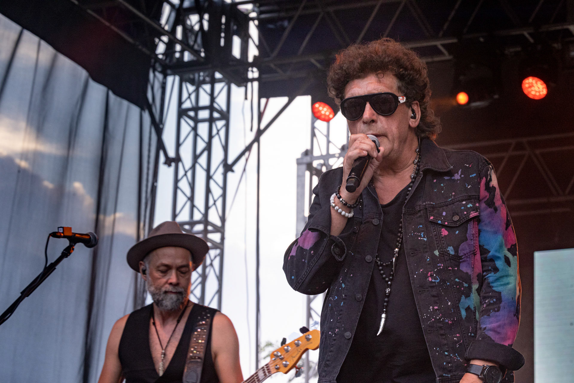 Koncerty Lady Pank w ramach urodzinowej trasy LP40 warszawska Pogresja.Gramy do Woli. Polski Rock, pop, soft rock, polska grupa rockowa z czasów PRL.n/z. Janusz Panasewicz – wokal, Fot. Andrzej kaziq Wasilkiewicz/Reporter