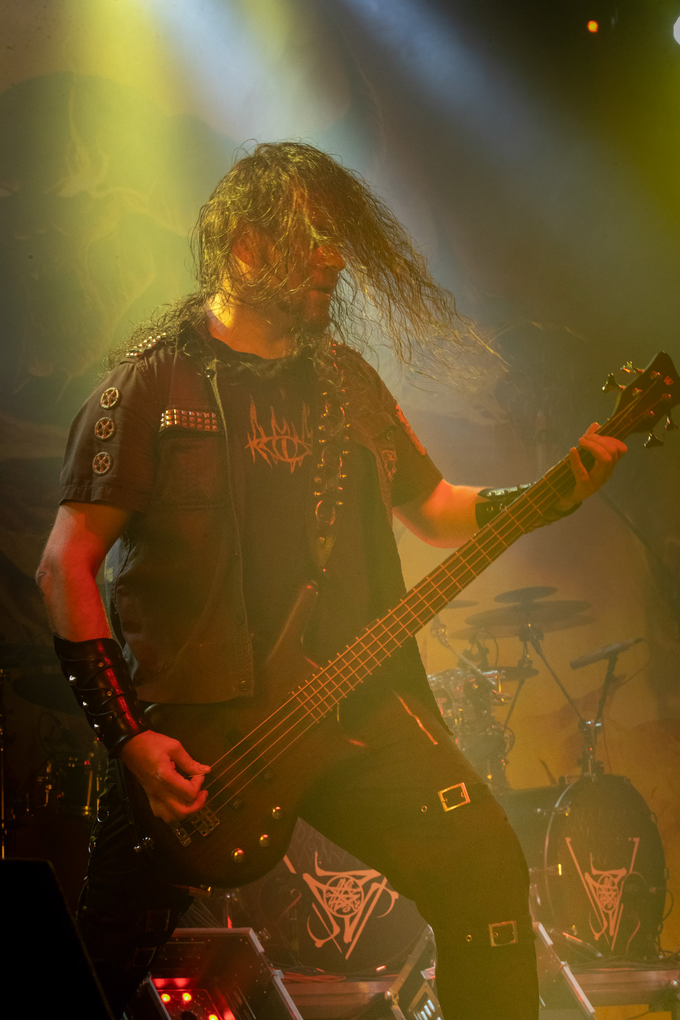 Legendy Metalu Vader - Death Metal - koncert Legendy Metalu w warszawskiej Progresji, 
Peter: Guitar + Vocals
Pajak: Guitar
Hal: Bass
James: Drums
fot. Andrzej kaziq Wasilkiewicz/Reporter