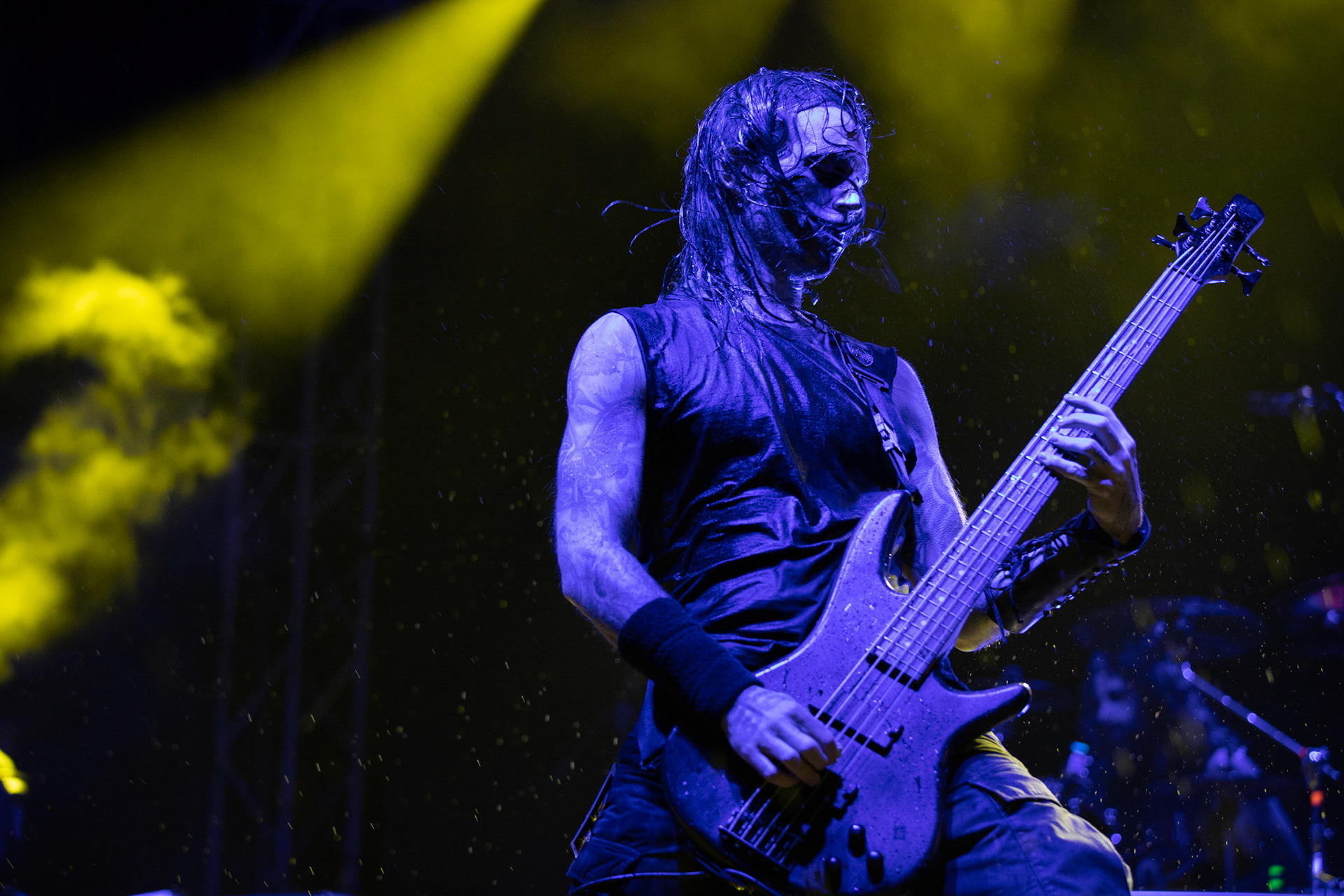 Marduk, koncert w ramach Blitzkrieg MMXX warszawska Progresja, black metal, Szwecja, Massive Music Rock The Nation America.fot. Andrzej kaziq Wasilkiewicz/Reporter