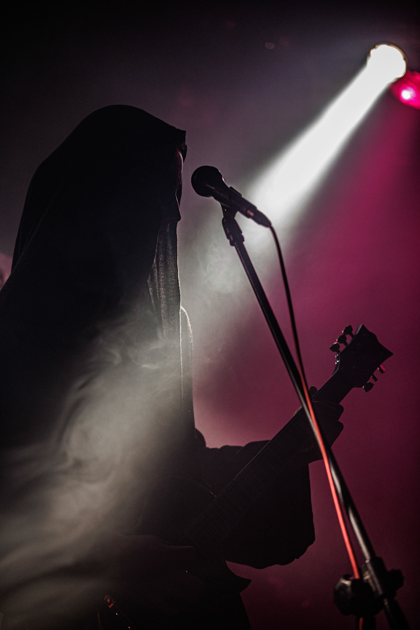 Amalekim blackmetal, pure black metal.Koncert Czwarta Fala MMXXII klub VooDoo Warszawa.Fot. Andrzej Wasilkiewicz/kaziq.com