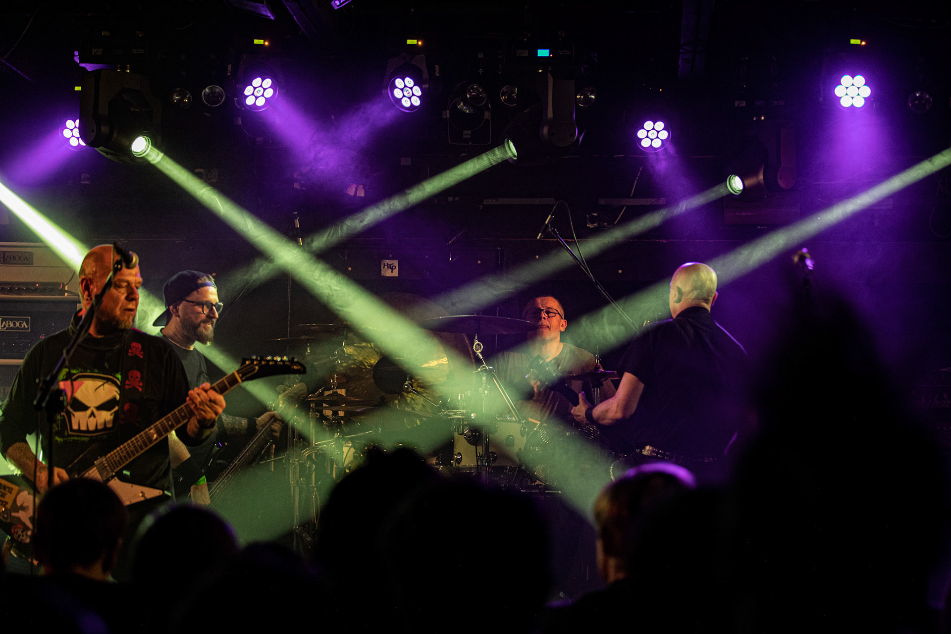 02.02.2020 Koncert Illusion w warszawskiej Proximie. 
n/z Paweł Herbasch – perkusja
n/z Tomasz Lipnicki – gitara, wokal,
n/z Jerzy Rutkowski – gitara
n/z Jarosław Śmigiel – gitara basowa
Polski grunge, hardcore, hardrock, Winiary Bookings fot. Andrzej Wasilkiewicz/REPORTER