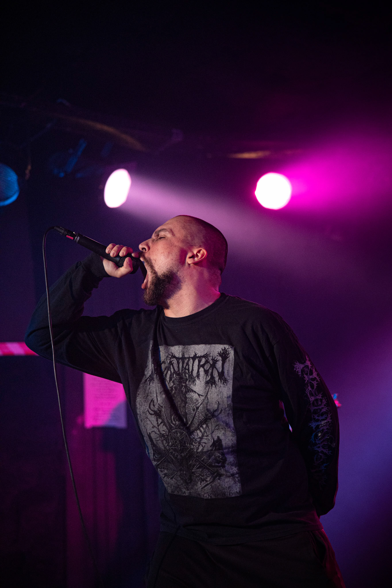 1.02.2020 Blood For Blood Tour part I. koncert zespołu Drown My Day - Deathcore, Metalcore, Death Metal, Warszawa klub VooDoo, fot. Andrzej Wasilkiewicz/REPORTER