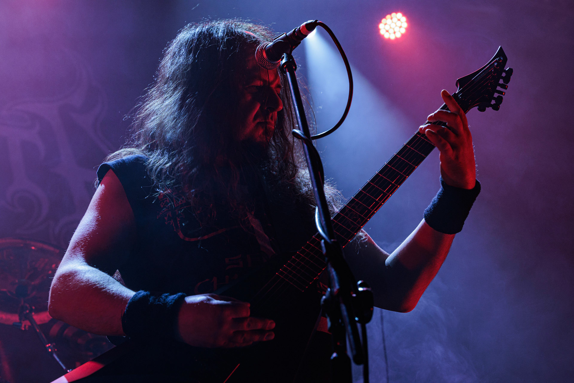 18.02.2022r - Azarath - jako gosc specjalny na warszawskim koncercie Vader w Progresji.n/z Marcin Skullripper – wokal, gitara, n/z Bartlomiej Bart Szudek – gitara, n/z Piotr P. Ostrowski – gitara basowa, n/z Zbigniew Inferno Prominski – perkusja, Left Hand Sounds, Knock Out Productions, Massive Music,fot. Andrzej Wasilkiewicz/Reporter