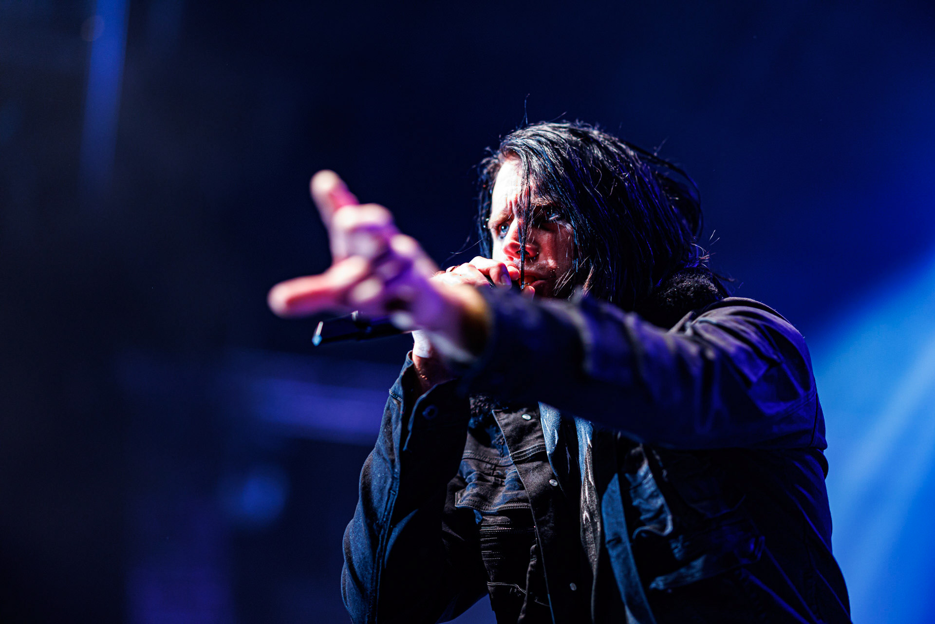 7.10.2022 Warszawski koncert Three Days Grace w klubie Progresja.Kanadyjczycy promuja nowy album EXPLOSIONS.n/z Barry Stock – gitara, n/z Brad Walst – gitara basowa, n/z Neil Sanderson – perkusja, instrumenty klawiszowe, n/z Matt Walst – wokal,Produkcja Knock Out Productions, Fot. Andrzej Wasilkiewicz/Reporter