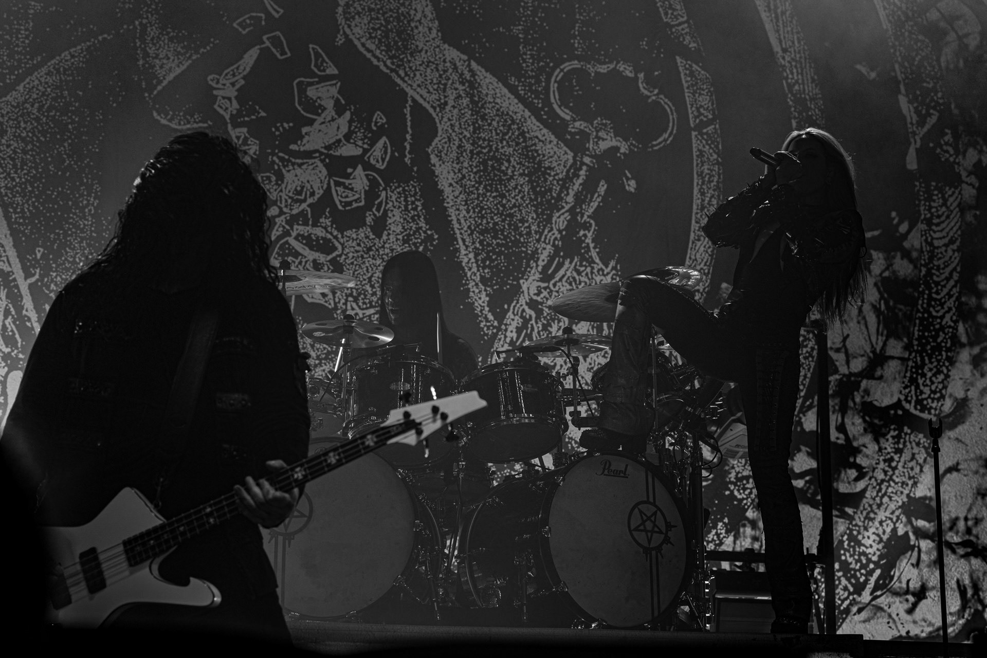 19.10.2022 ARCH ENEMY  - The European Siege 2022,Spodek Katowice Poland,fot. Andrzej Wasilkiewicz/Reporter