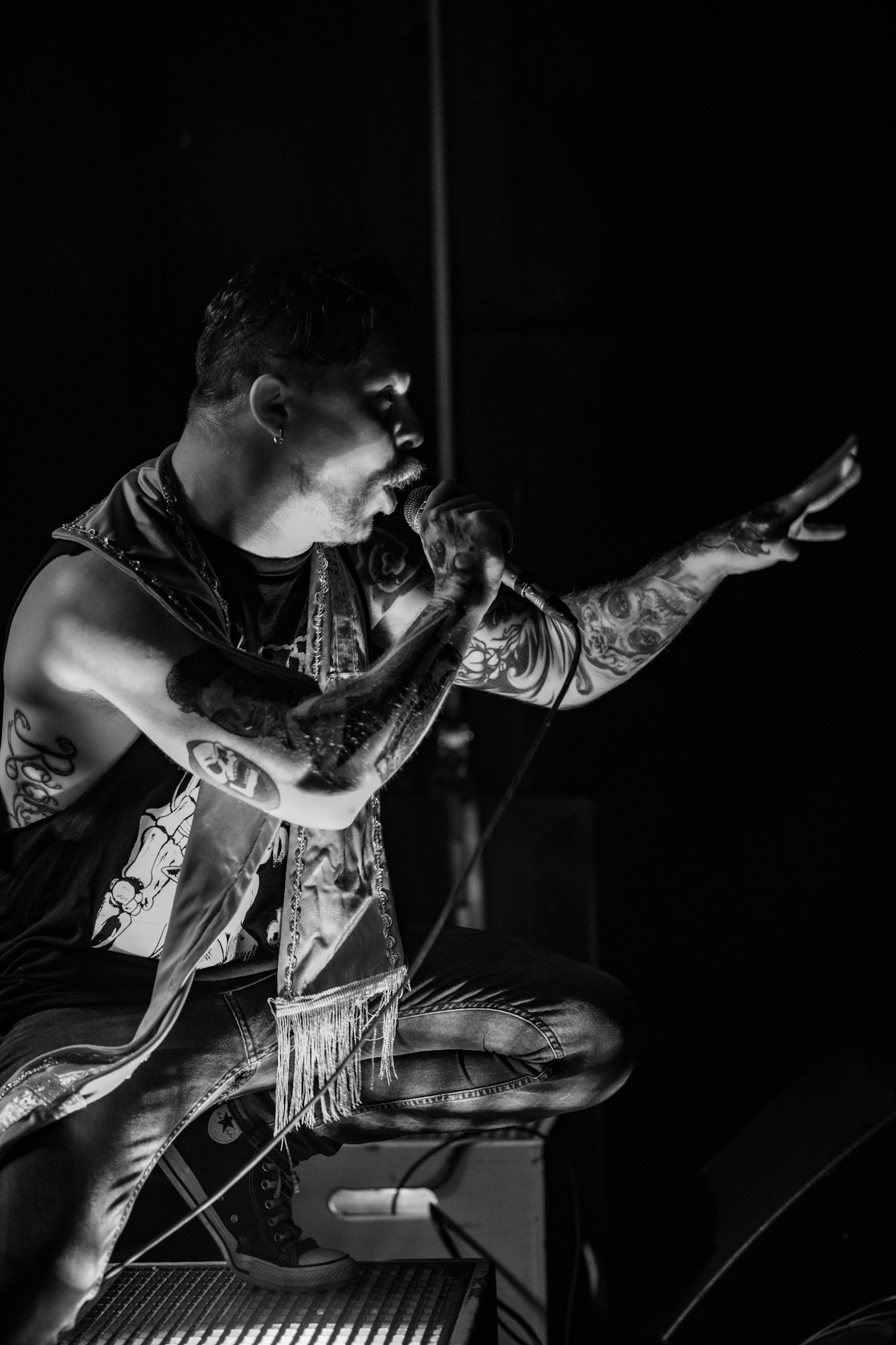 Hostia koncert w Warszawie, trasa Innowiercy Tour 2019
death, grind, groove,
n/z vocals - St Sixtus
Knock Out Productions
fot. Andrzej Wasilkiewicz/REPORTER