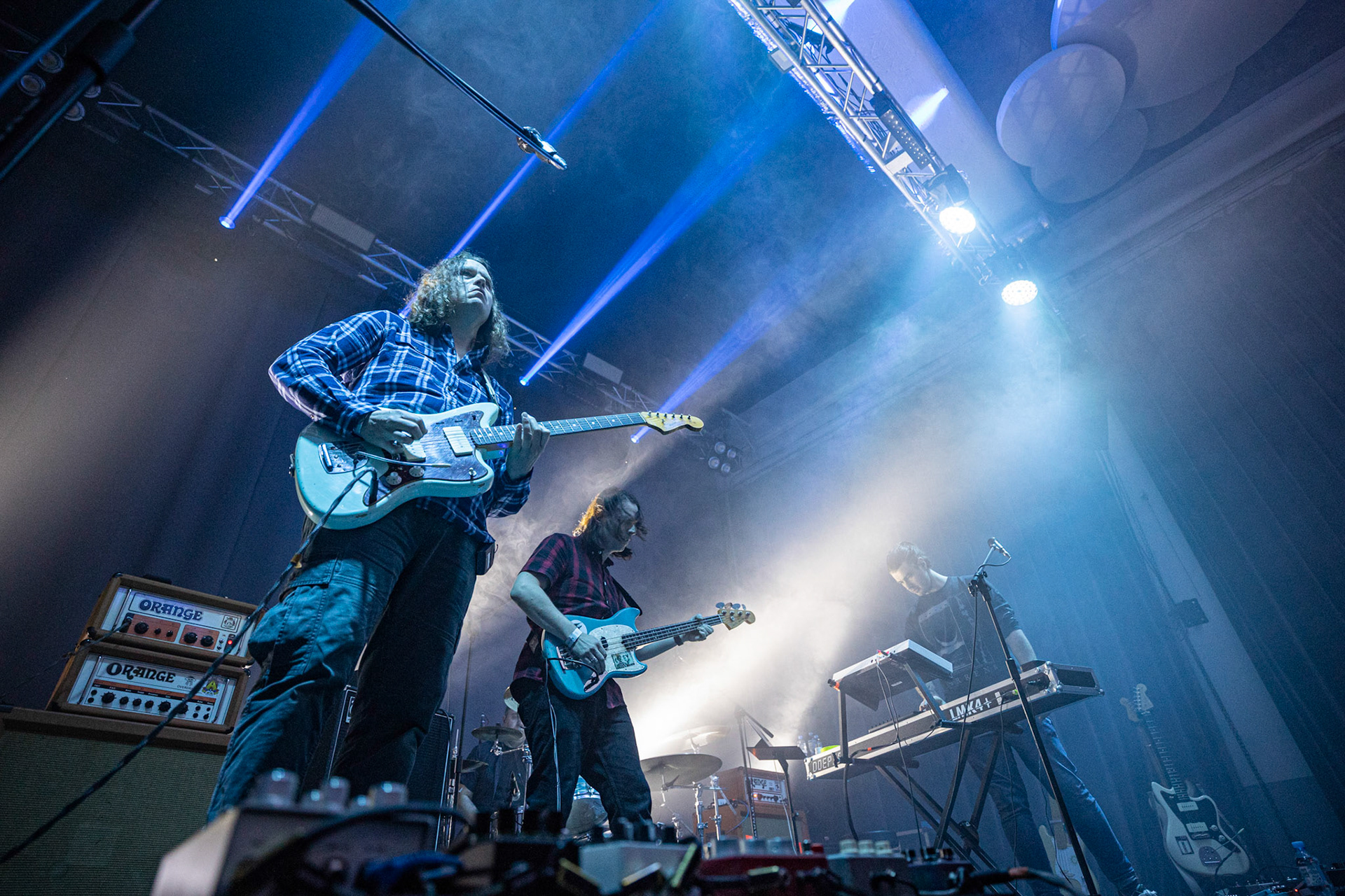 10.04.2022 God Is An Astronaut - Warszawa, klub Niebo. 20-te urodziny pierwszego,  albumu “The Beginning of the End”Napalm Records - post-rock, instrumental, space-rock. Winiary Bookings.Torsten Kinsella – wokal, gitara,Niels Kinsella – gitara basowa, gitaraJamie Dean – instrumenty klawiszowe, syntezatory, gitara,Gazz Carr – gitara,Lloyd Hanney – perkusja,fot. Andrzej Wasilkiewicz/Reporter