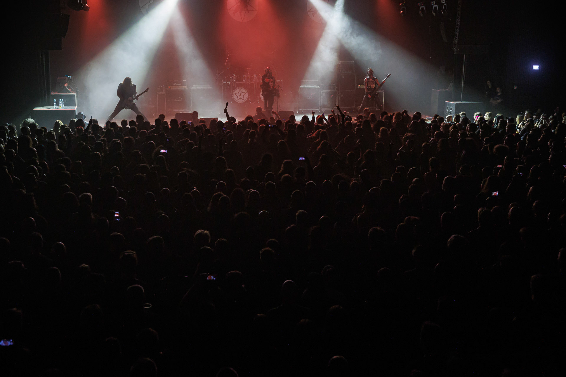 Marduk – black metal, koncert z okazji 30 lecia Marduk w warszawskiej Progresji.Left Hand Sounds, No Solace, fot. Andrzej Wasilkiewicz/Reporter
