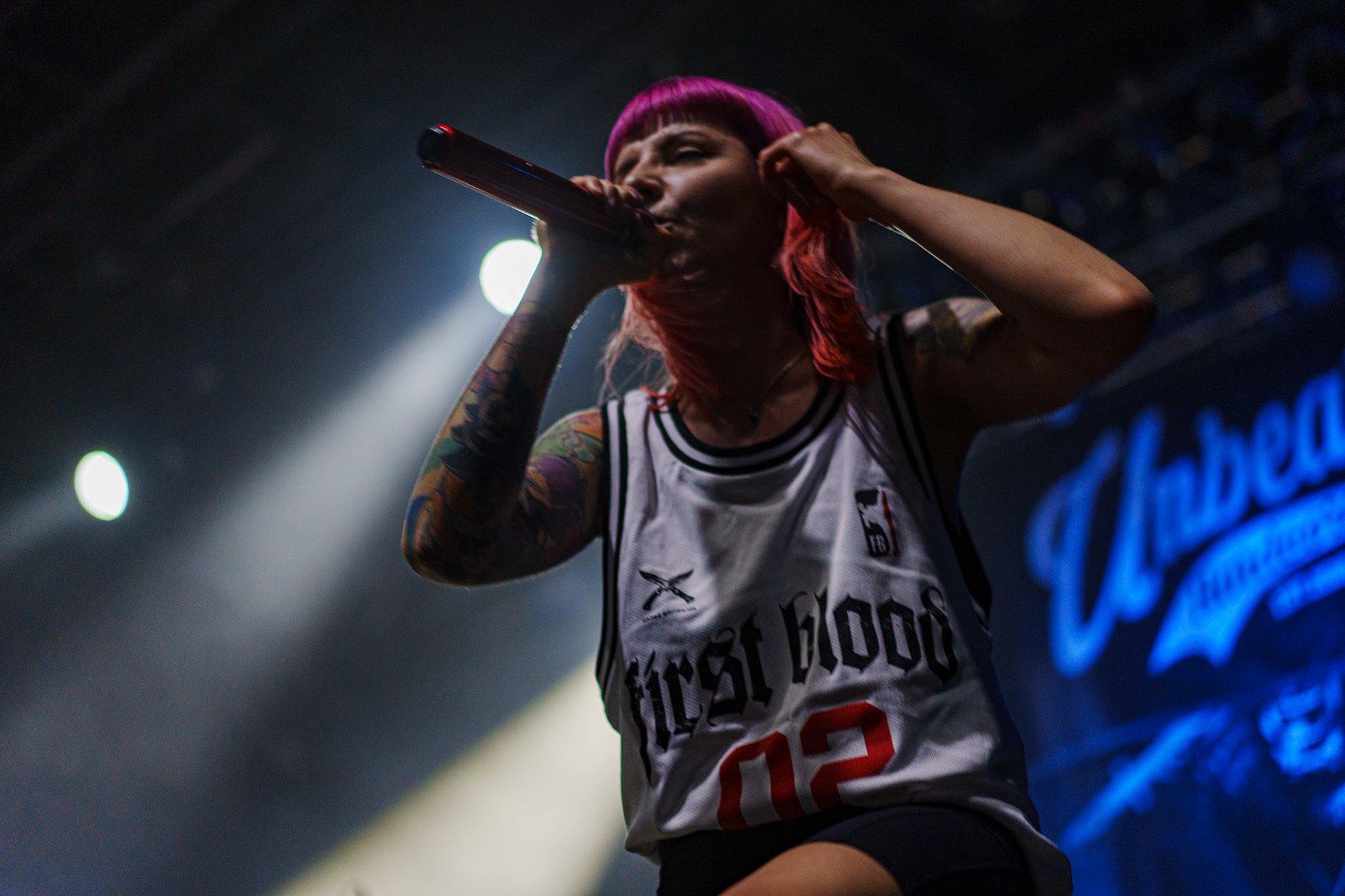 24.06.2023 Unbeaten - hardcore.  Frozen Sun Fest 2023, Progresja Waszawa.fot. Andrzej Wasilkiewicz/Reporter.