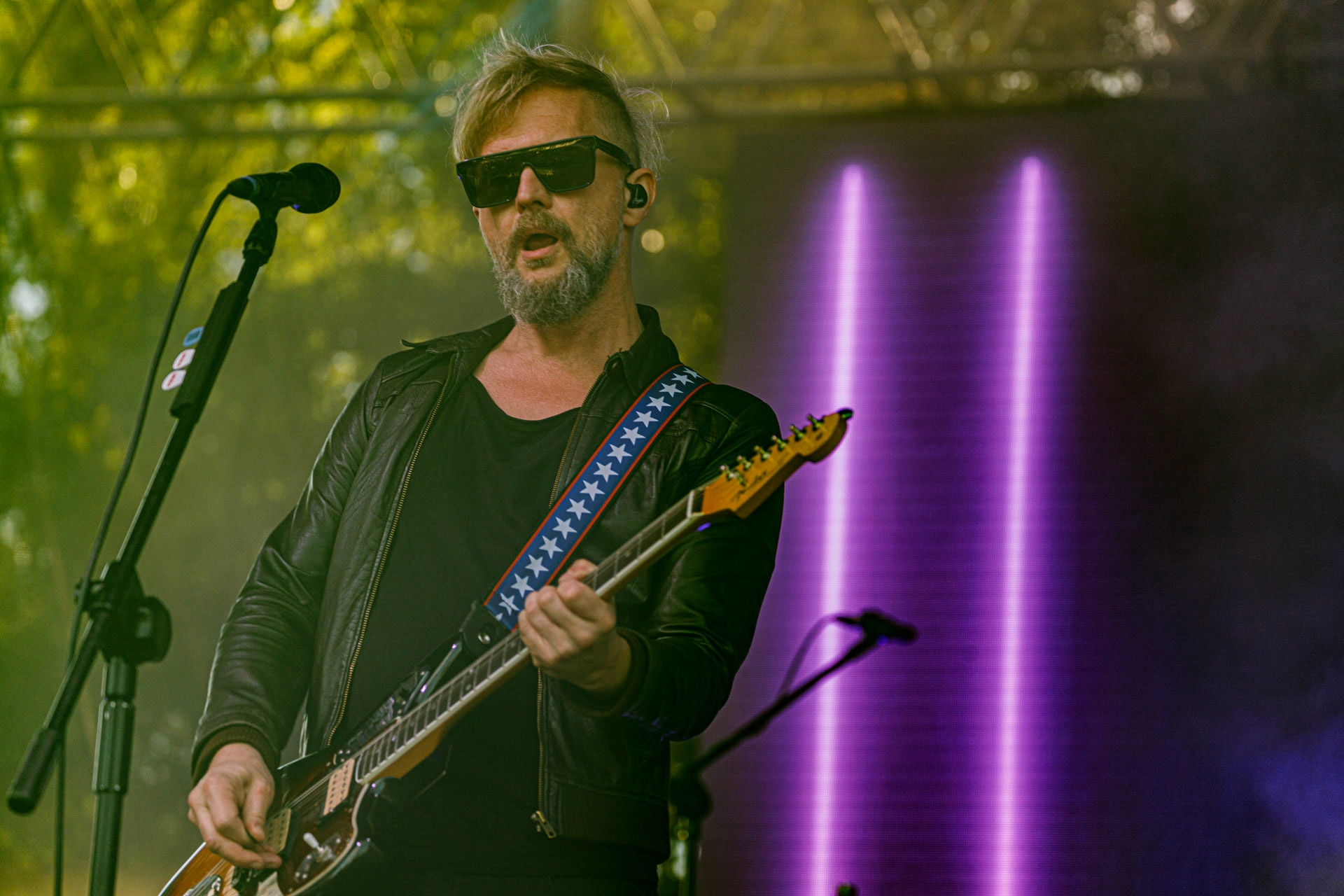 10.07.2022 Organek -  Antyfest Antyradia 2022 - Warszawa, letnia scena klubu Progresja. Tomasz Organek – gitara, wokal,Adam Staszewski – gitara basowa,Robert Markiewicz – perkusja,Tomasz Lewandowski – instrumenty klawiszowe,Rock alternatywny.fot. Andrzej Wasilkiewicz/Reporter