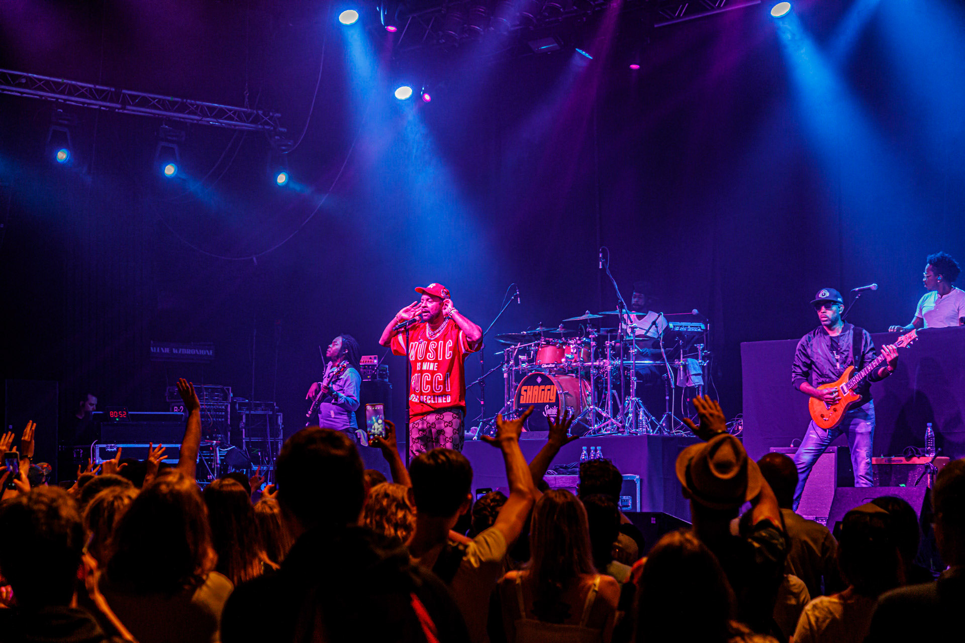 5.06.2022 - Shaggy - Orville Richard Burrell, jamajsko – amerykanski wokalista reggae, dancehall, DJ, na koncercie w warszawskiej Progresji.Produkcja WiniaryBookings. Patronat medialny: Eska.fot. Andrzej Wasilkiewicz/Reporter