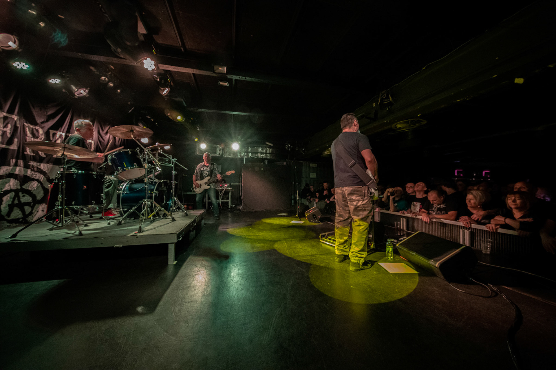 8.12.2018r Dezerter koncert Proxima, Robert Robal Matera gitara, wokal, Krzysztof Grabowski perkusja, fot. Andrzej Wasilkiewicz/Reporter