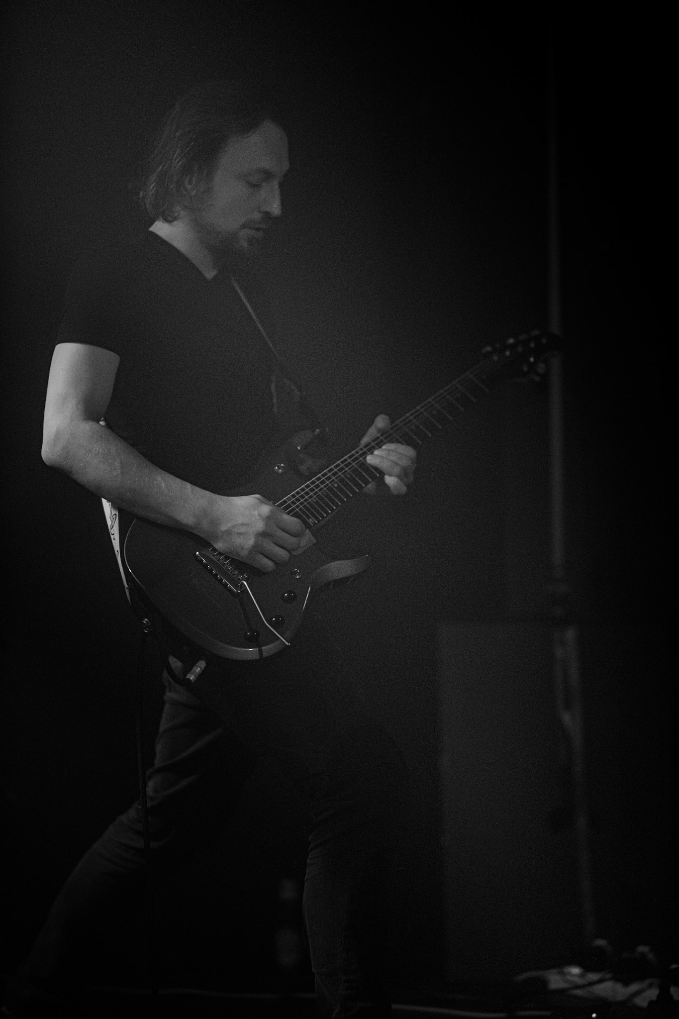 Koncert 4dots - 20.12.2019 Warszawa Klub Pogłos, n/z W. Jarawka guitar, Post something, Post something else, fot. Andrzej Wasilkiewicz/REPORTER