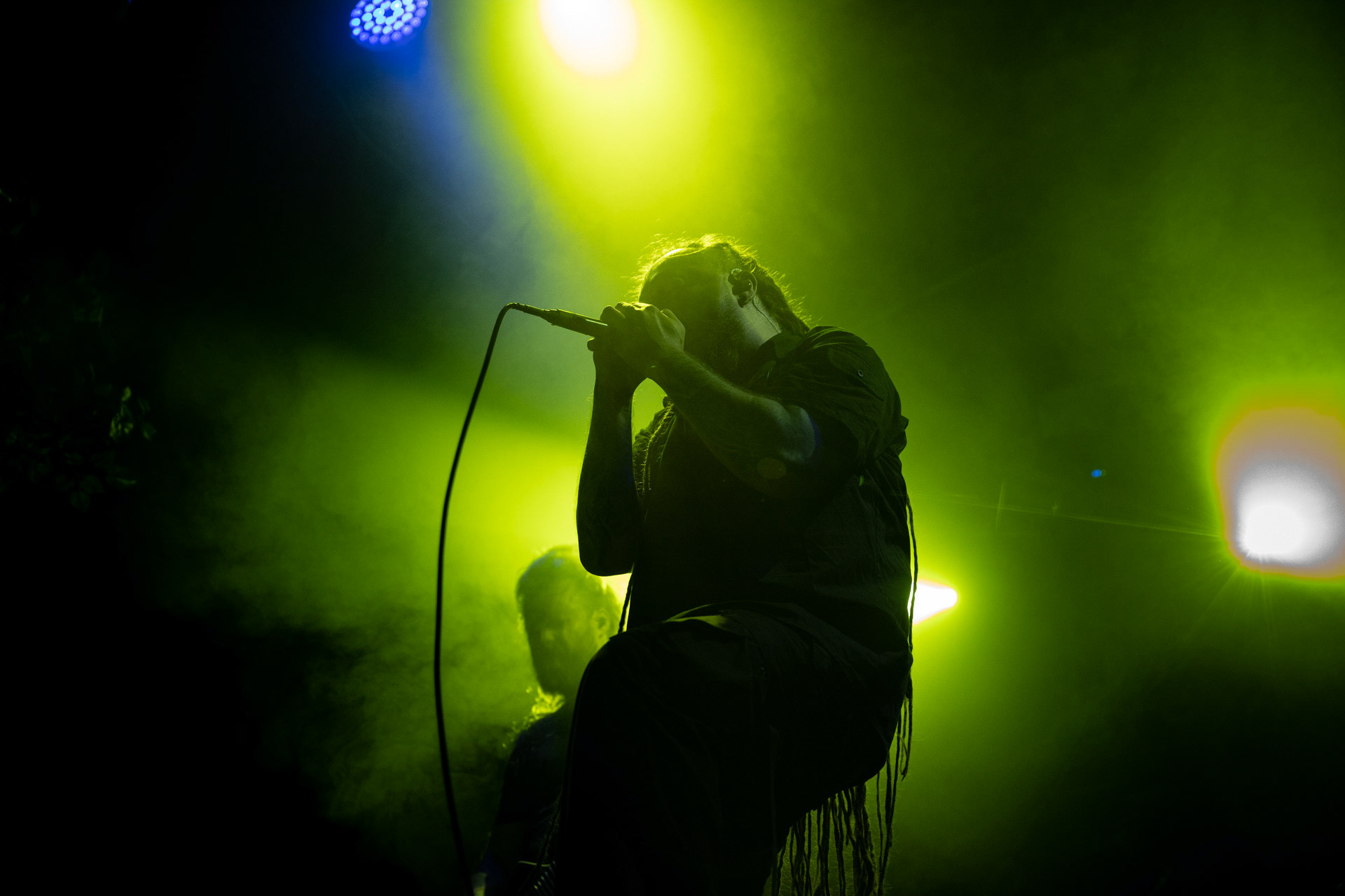 28.08.2021 Decapitated - koncert, Warszawa klub REJS,Lato w Plenerze, Winiary Bookings, Mystic Production, Nuclear Blast,n/z Rafal Rasta Piotrowski – wokal, Fot. Andrzej Wasilkiewicz/Reporter