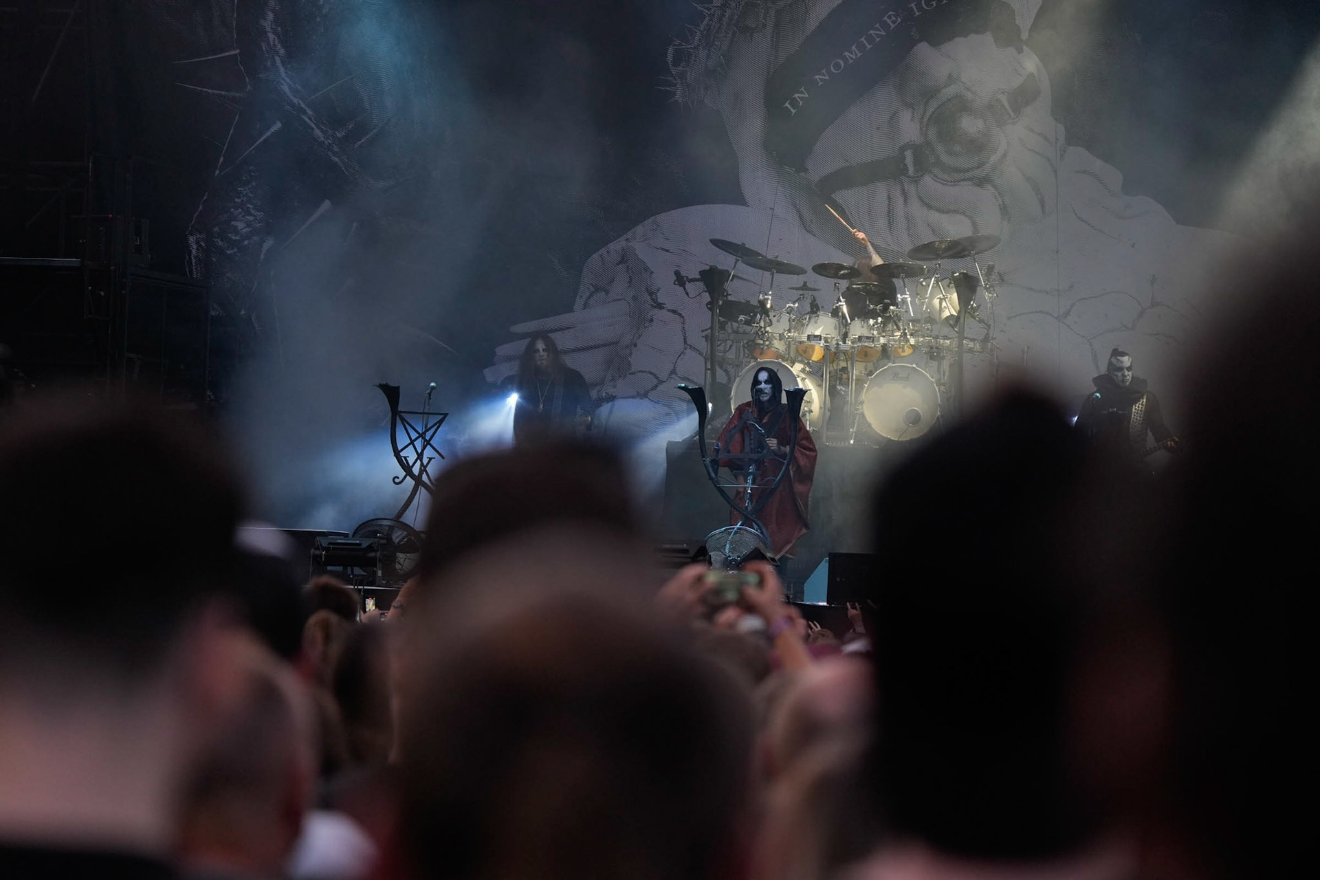 7.06.2023 Behemoth dzien pierwszy festiwaluMystic Festival 2023, Stocznia Gdanska fot. Andrzej Wasilkiewicz/Reporter