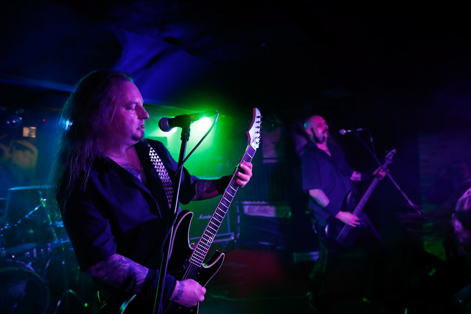 Christ Agony Legacy tour 2017 Warszawa  VooDoo klub Cezary Cezar Augustynowicz
Tomasz Reyash Rejek