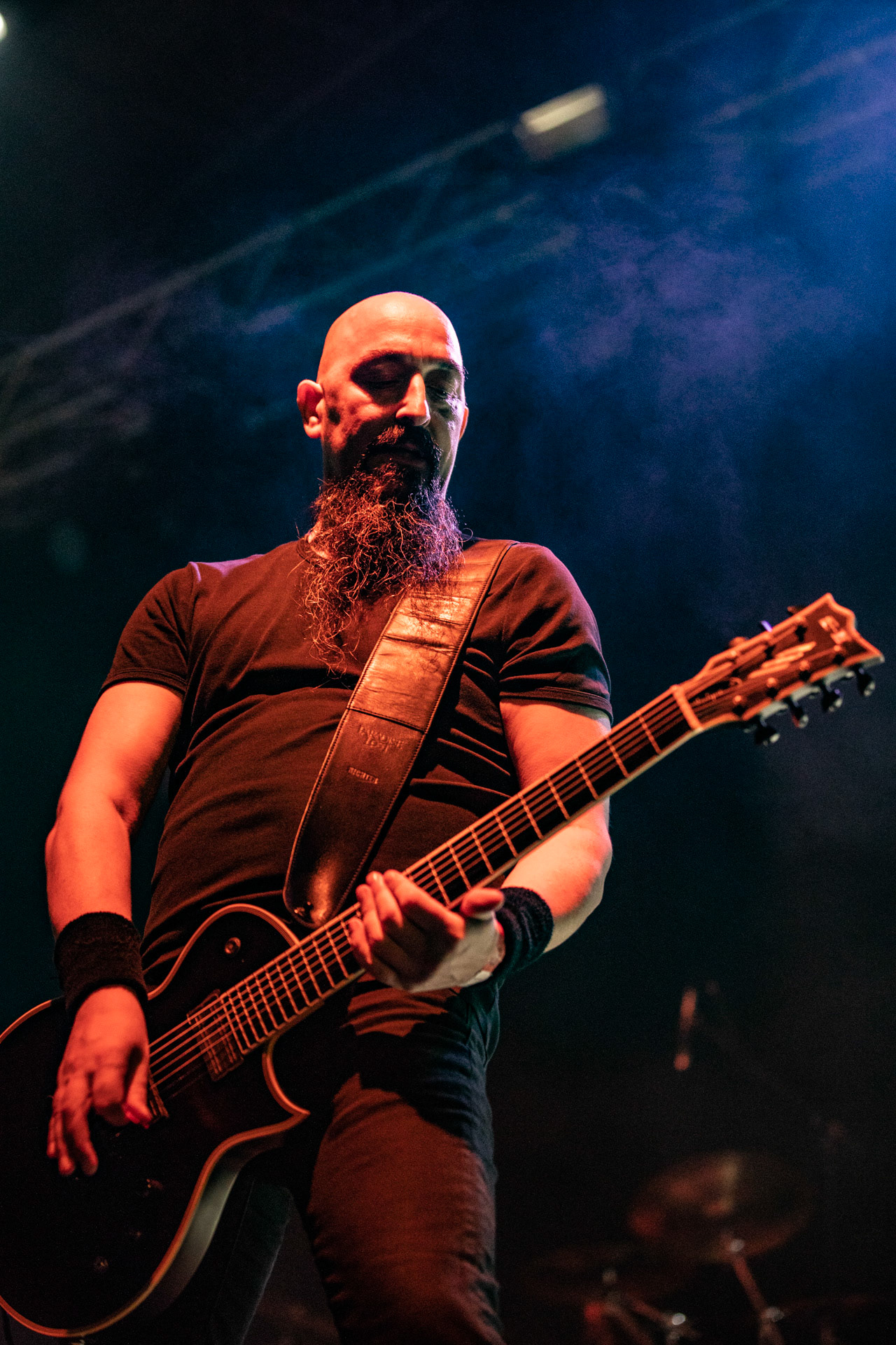 16.09.2021 Paradise Lost - koncert  Krakow, Hype Park,Knock Out Production, Nuclear Blast, n/z Aaron Aedy – gitara rytmiczna,Fot. Andrzej Wasilkiewicz/Reporter